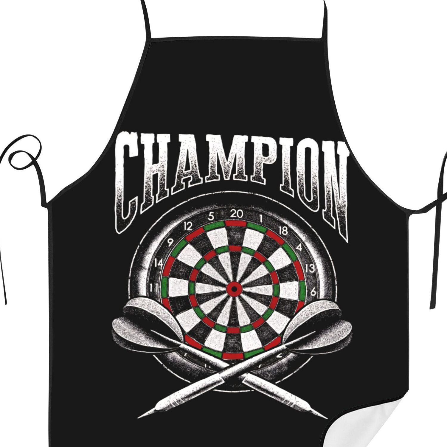 TEMU Dart Apron Woman Printed 2d Print Design