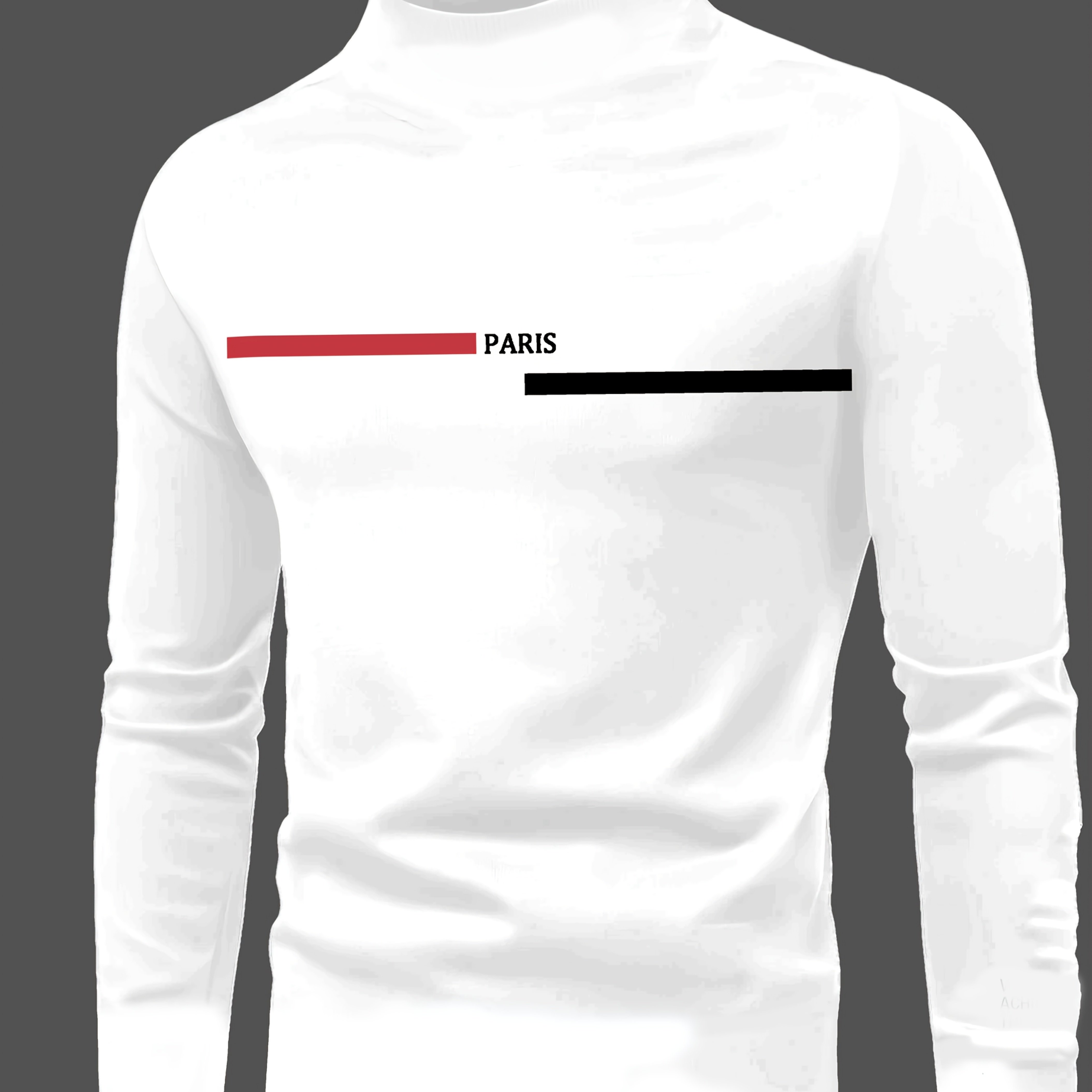 Youth Print Long Sleeve Base T-shirt Ocx1076, For Teenager, For Teenager