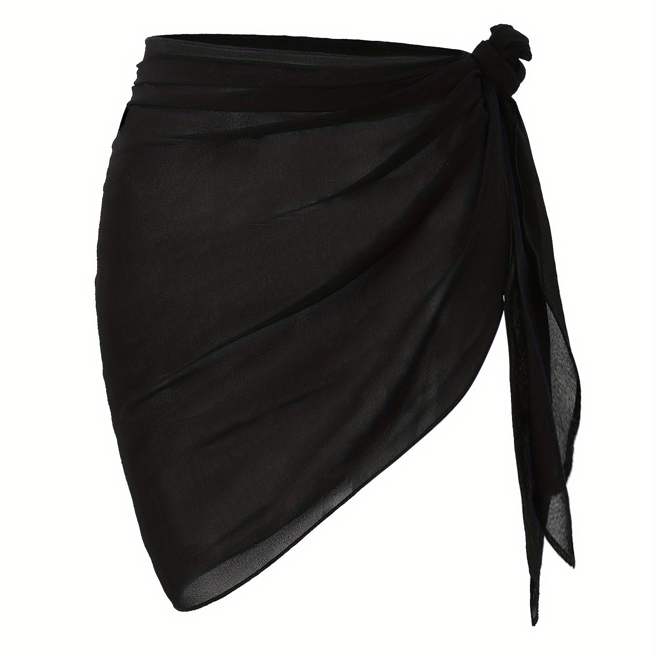 Image of Women's Swimsuit Coverups, Sarong Wraps, Sheer Short Skirt Chiffon Scarves For Swimwear