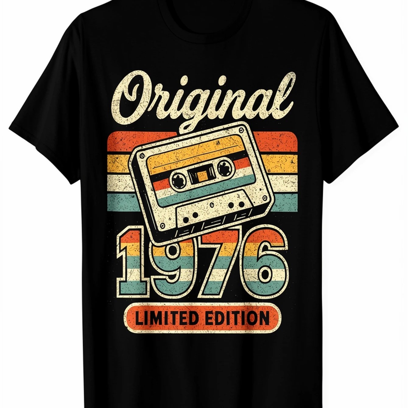 50th Birthday For Man Woman 50 Years Decoration 1976 Gift Funny T-shirt_2