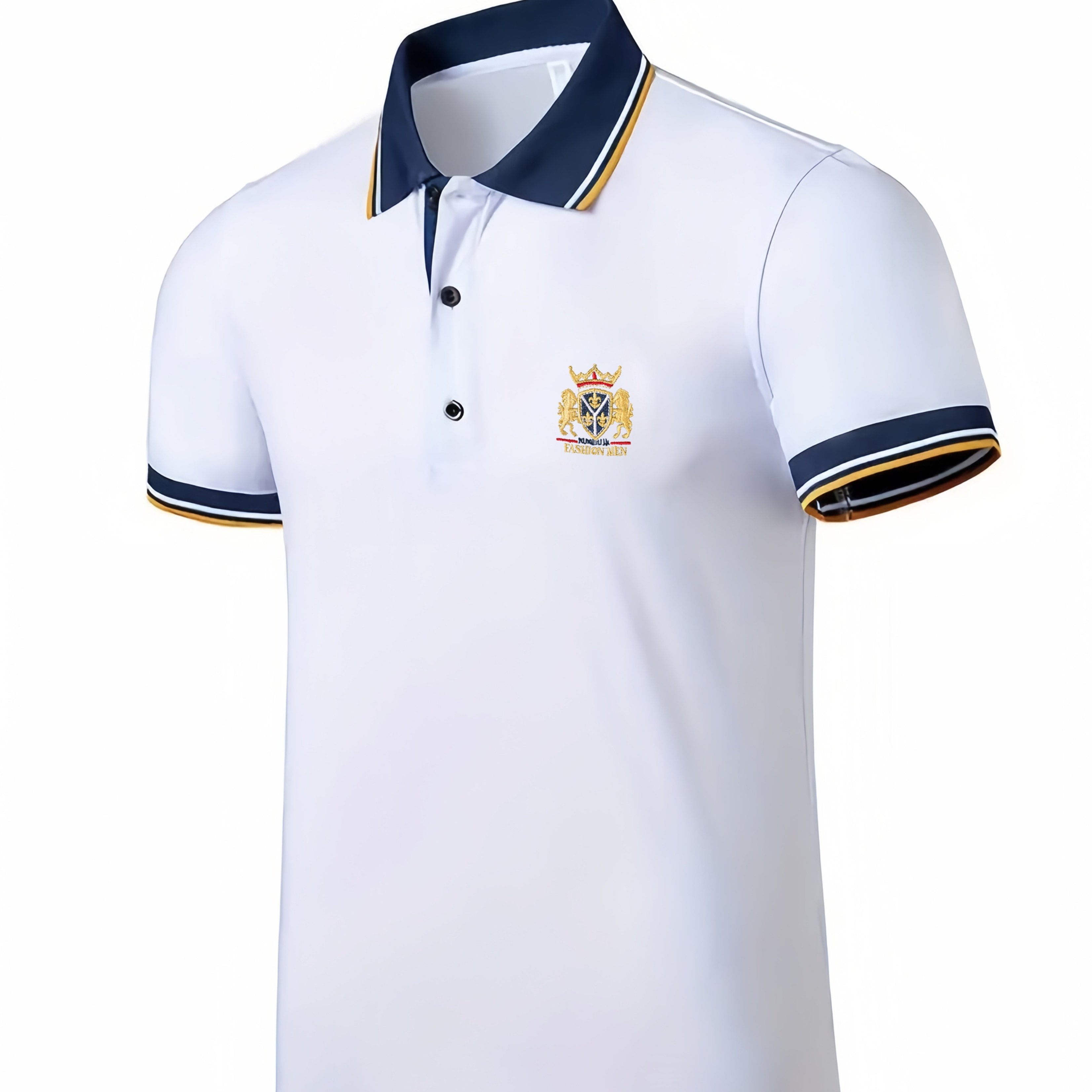 TEMU Men's Embroidered Shirt