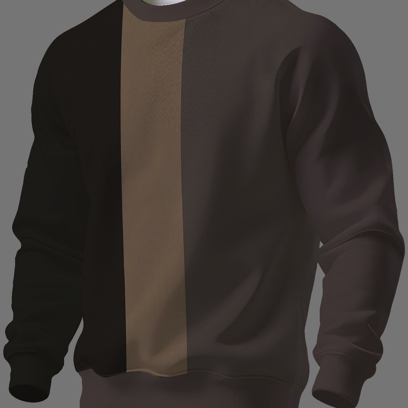 TEMU Round Neck Sweatshirt Trendy Hit Men's Long Sleeve 2026 Autumn Winter Men' Round Neck Sweatshirt New Style