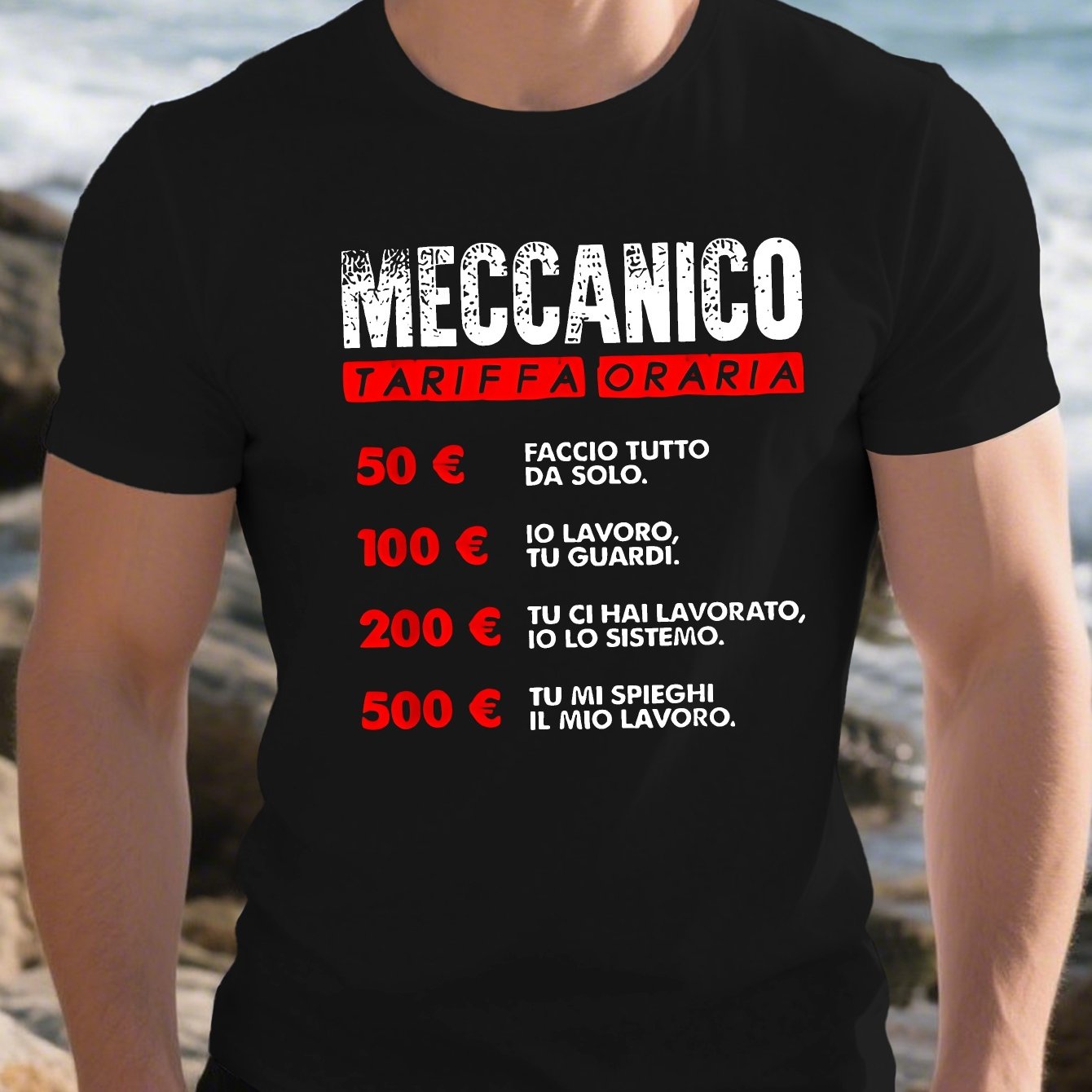 TEMU Streetwear Italy Funny Men's Short Sleeve T-shirt Summer T-shirt Top