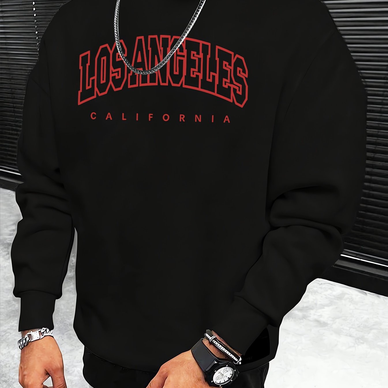 TEMU Fashion Trendy Crew Neck Sweatshirt