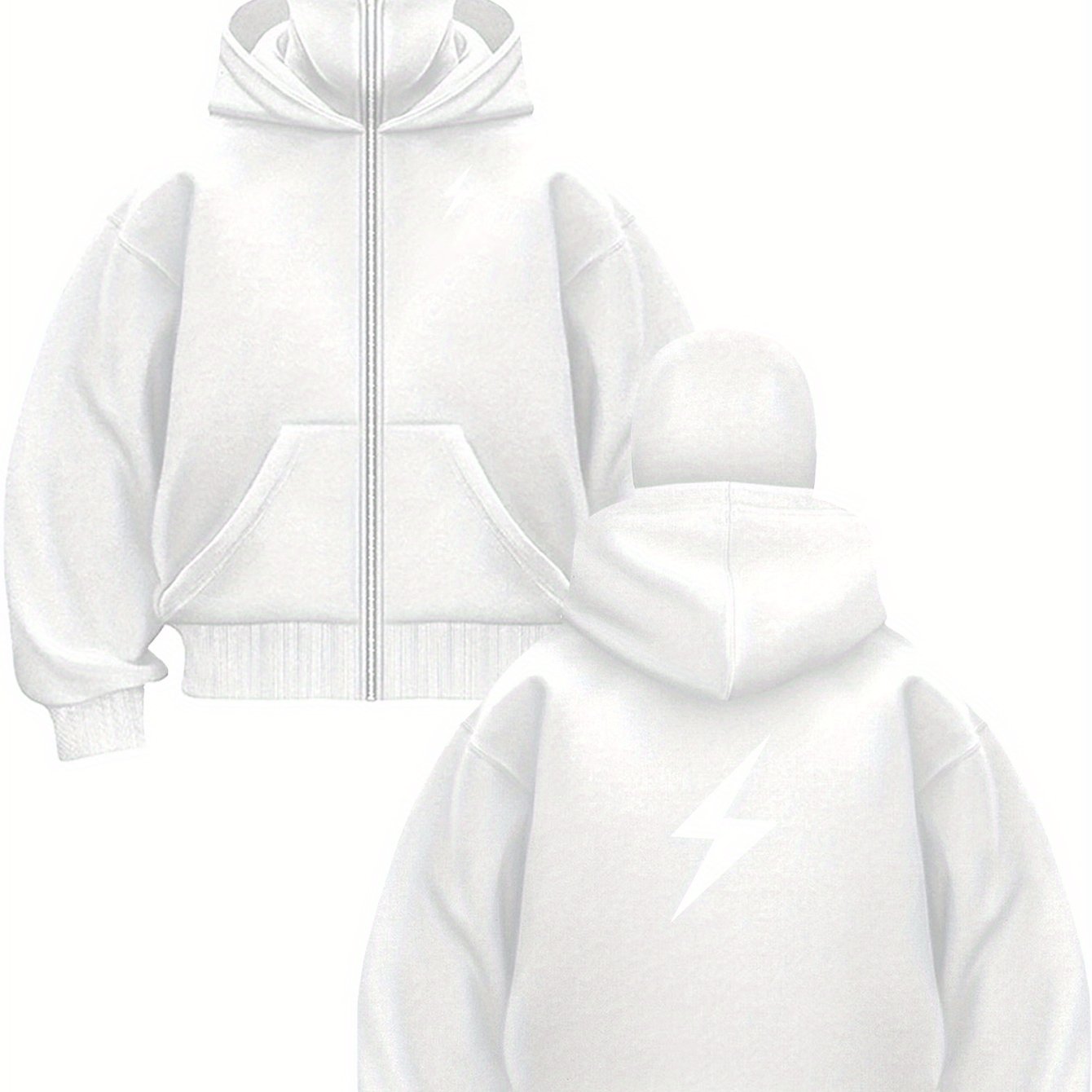 TEMU Men's Casual Spring And Autumn Hooded Sweatshirt, Stylish And Style, Versatile Sports Jacket Suitable For European And