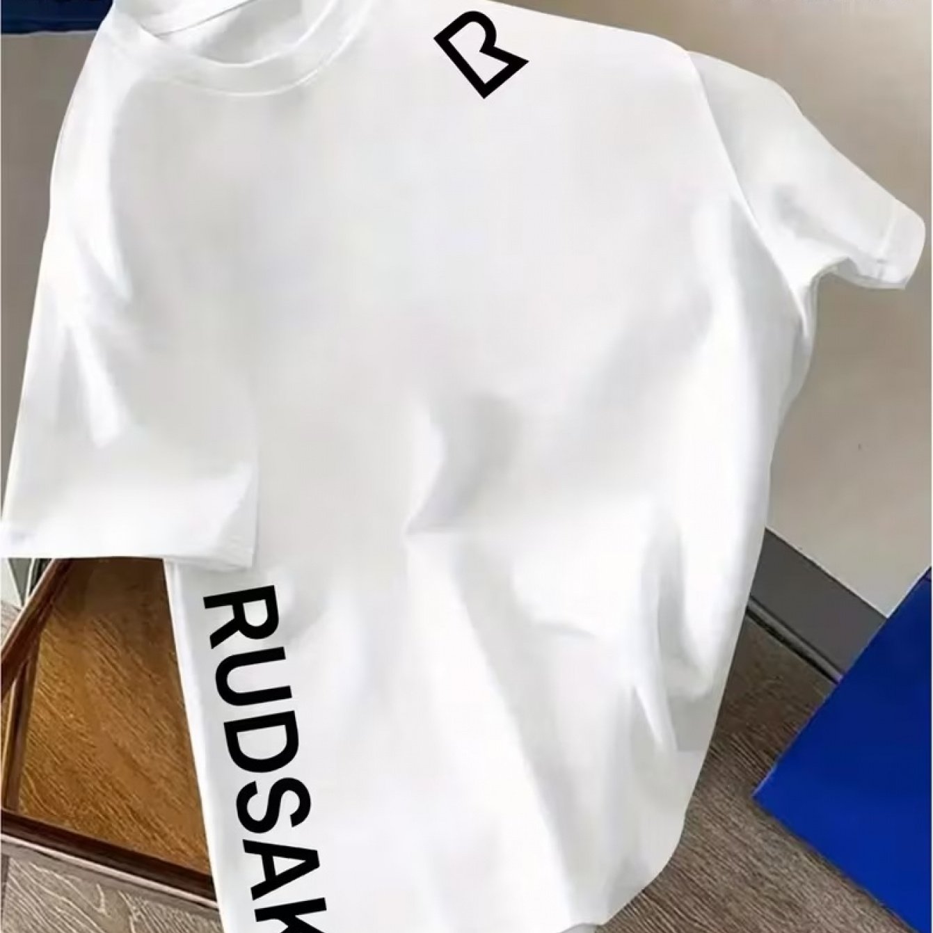 TEMU T-shirt à manches courtes pour homme - Haut décontracté et de sport respirant à col rond avec imprimé , convient pour de sport, l'entraînement,