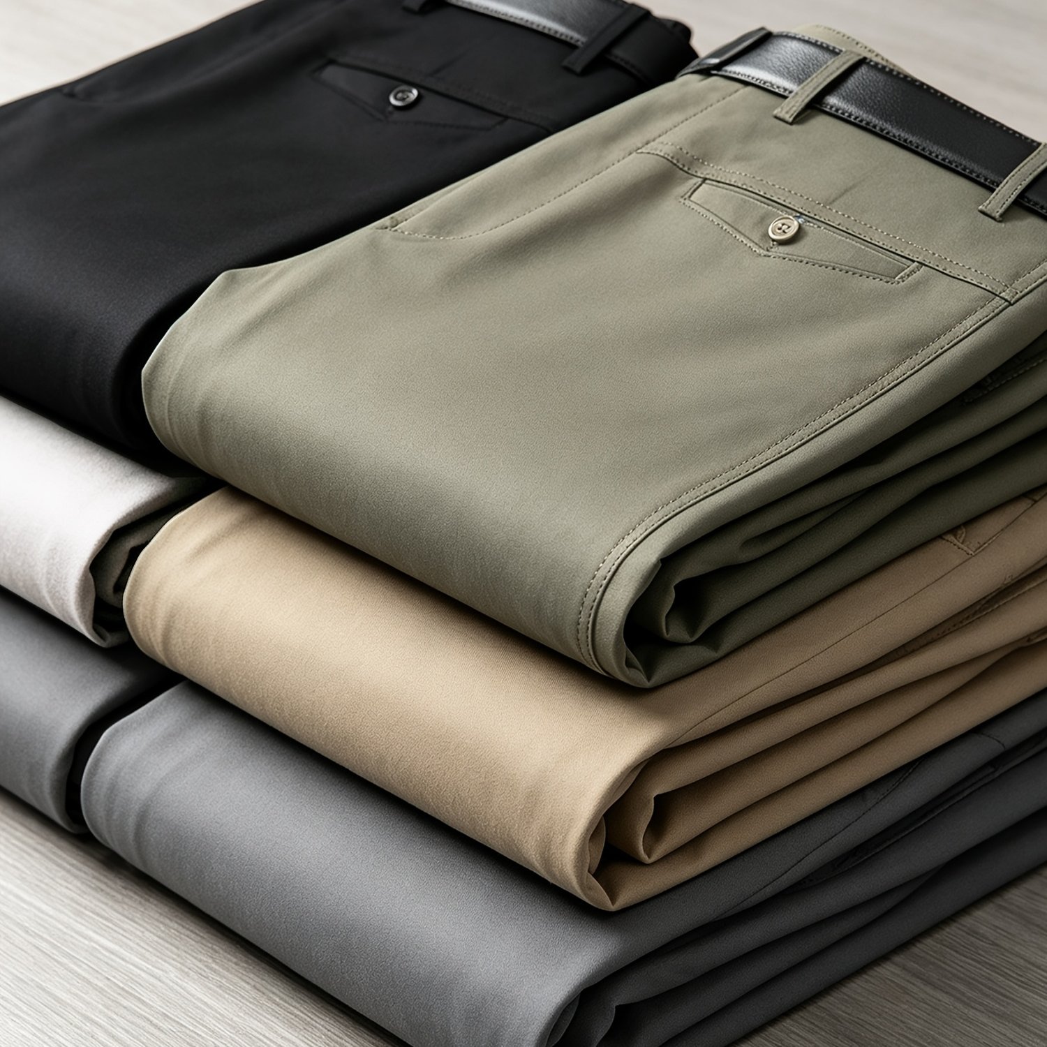 Image of 1 Pair Of Classic Trousers, Single Piece, Durable And Anti-pilling, Men's Trousers, Breathable And Comfortable, Suitable For Sports, Outdoor Activities, Fitness, Fishing, And Camping