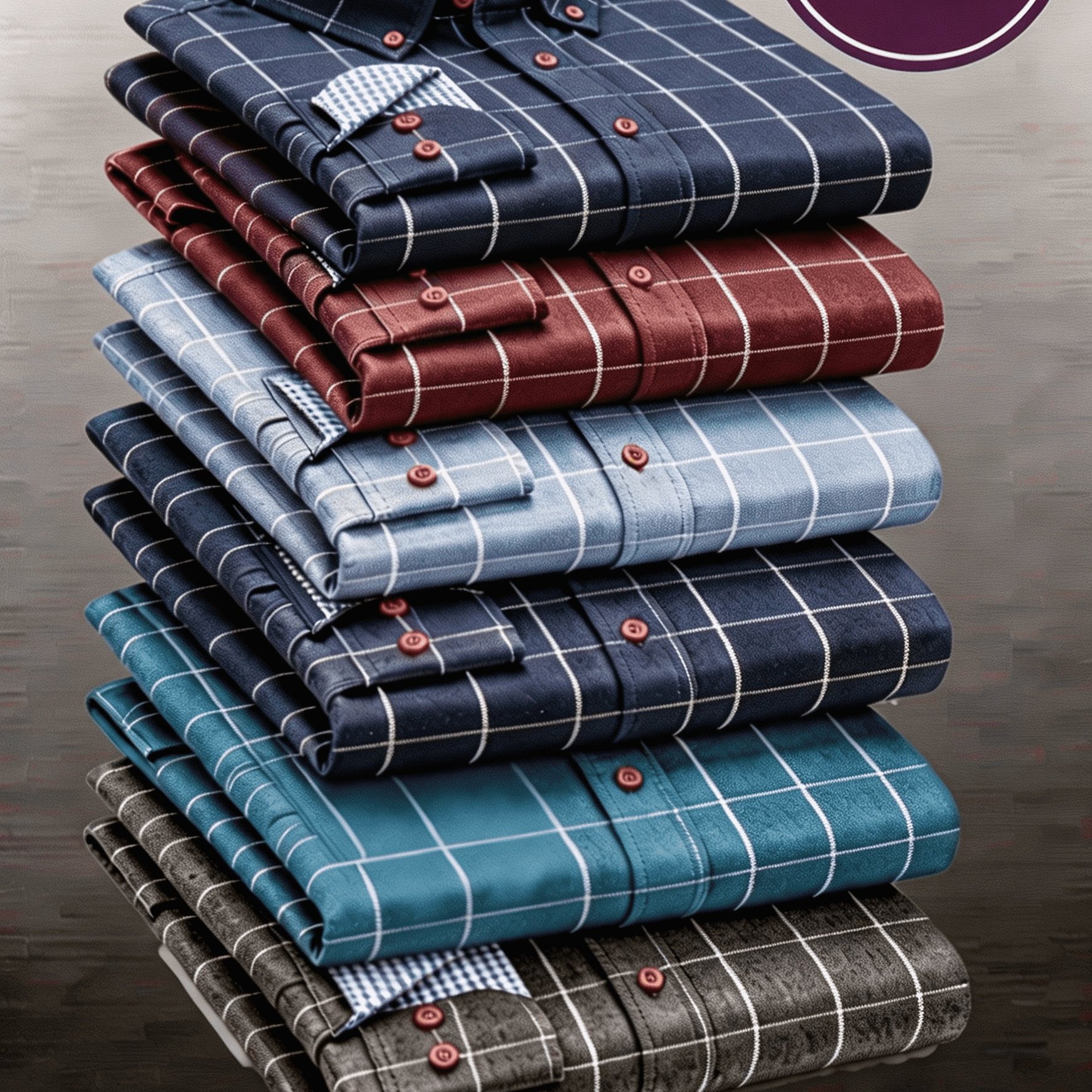 TEMU Old Money Outfits 6-pc Men's Long Sleeve Solid Color Shirt   Plaid Shirt, Multiple Styles , Casual And Versatile, Lapel Button- Shirt, Suitable