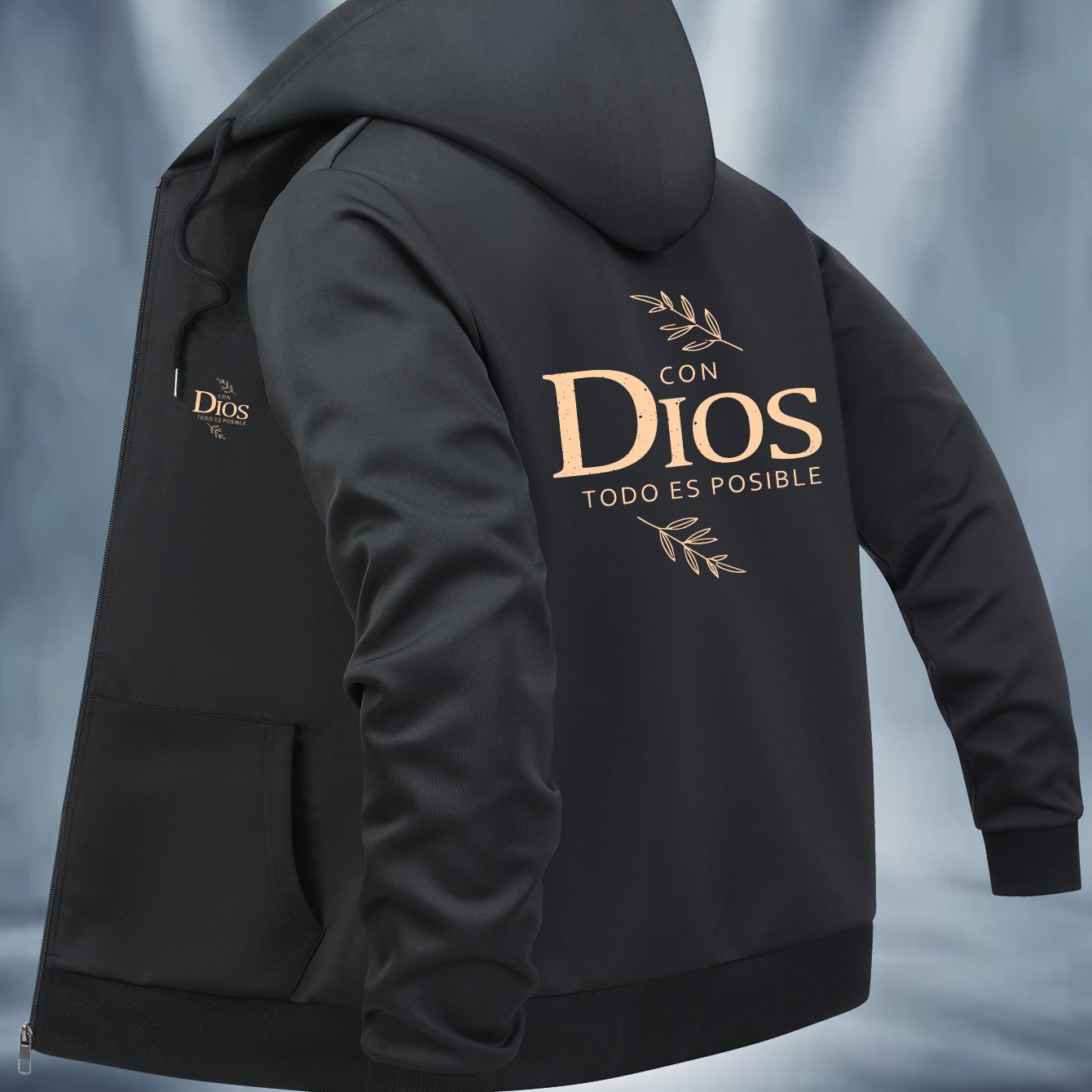 TEMU Men's Fashion Hooded Jacket
