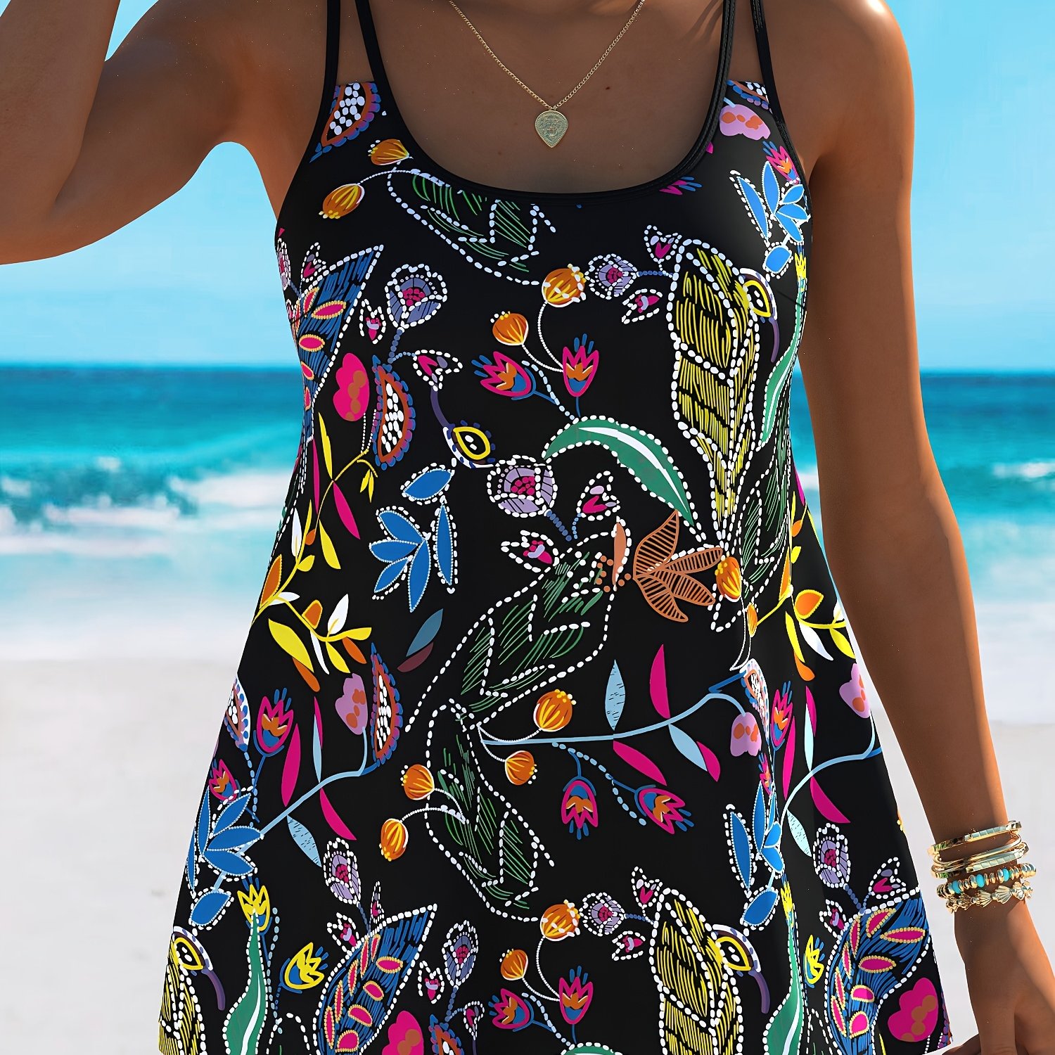 Women's Fashion Tankini Set