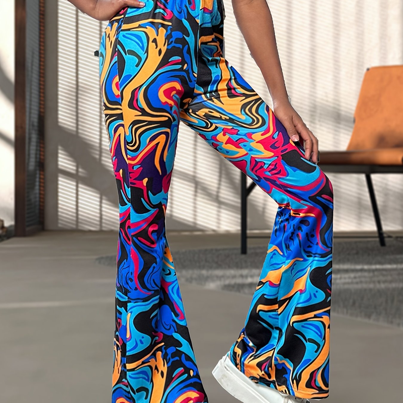 Fashionable Flared Base Layer Pants