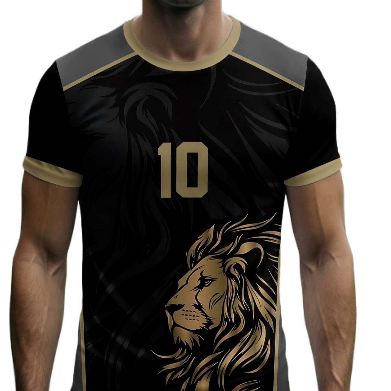 Black And With Print Long Sleeve T-shirt, Comfortable Breathable Fabric, Daily Casual Wear And Outdoor Travel