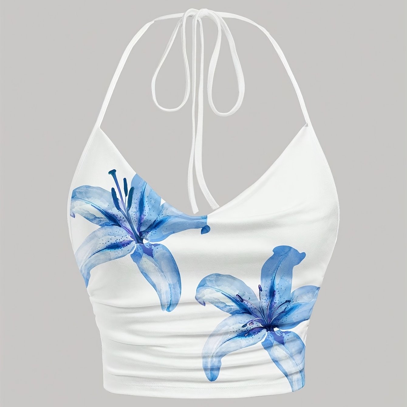 TEMU Women's Fashion Slim-fit Printed Tank Top