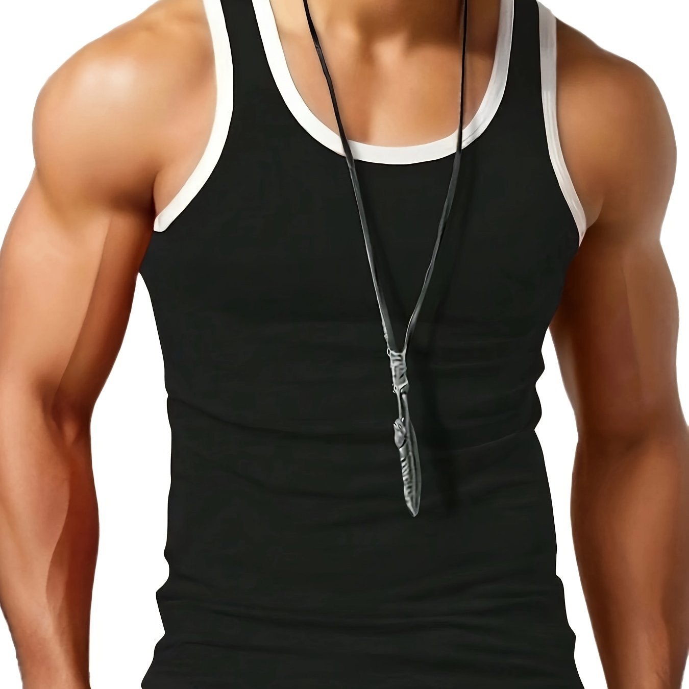 TEMU Dry Moisture-wicking Tank Tops, Bodybuilding Sleeveless Shirts, Top For Workout Running Training Playing, Clothing