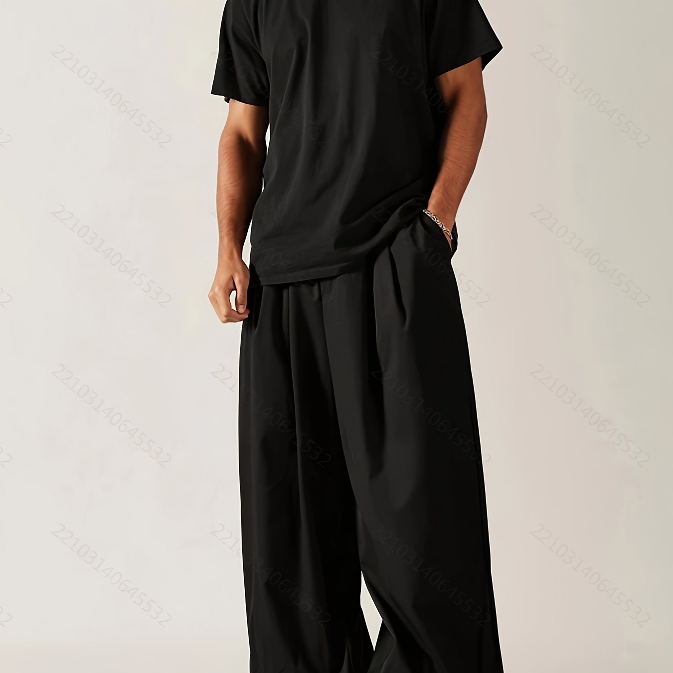 Men' Color Slant Pocket Pants