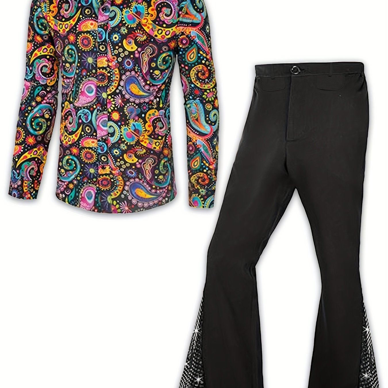 70s Men's Disco Costume for Halloween Parties