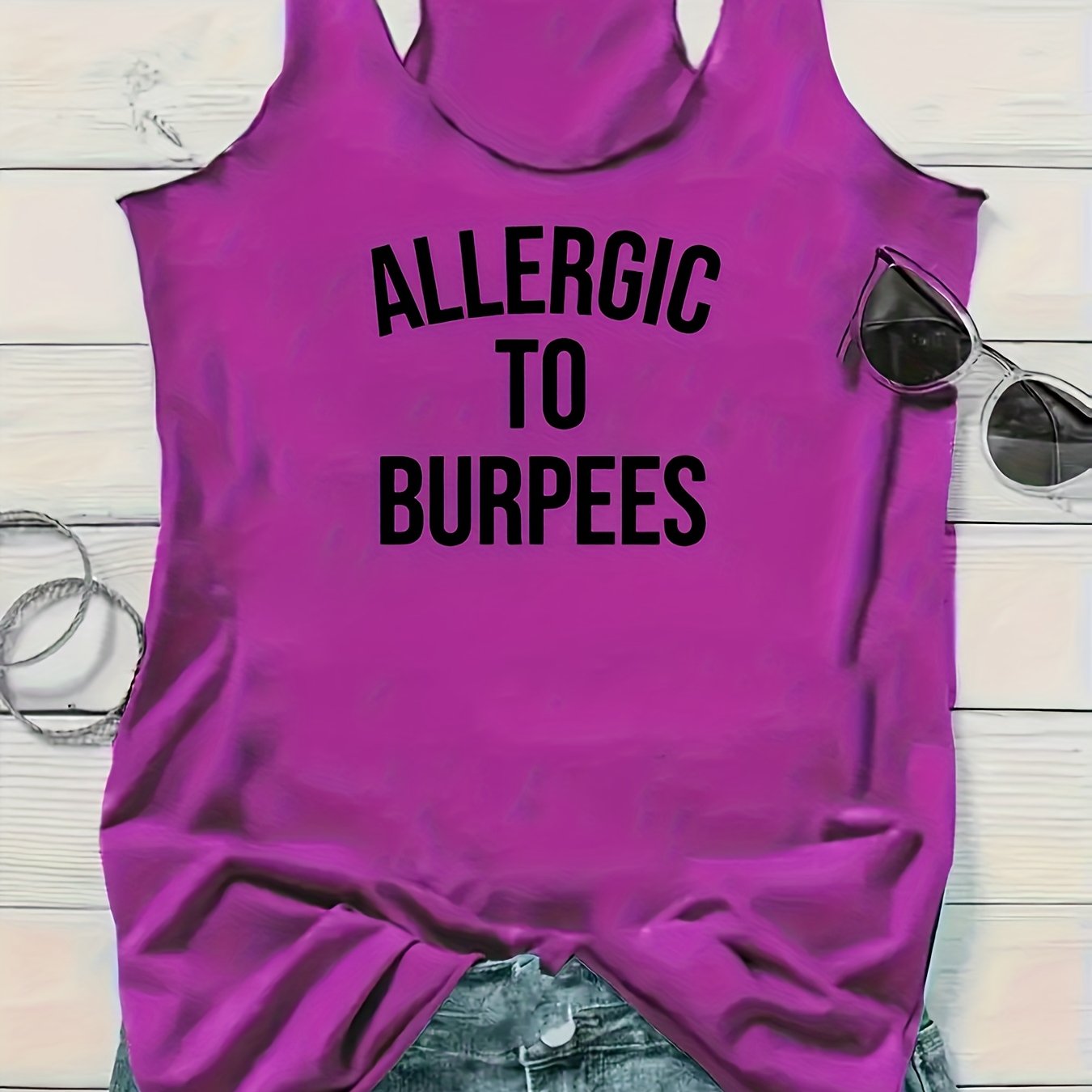 TEMU Fashionable And -fit Printed Vest