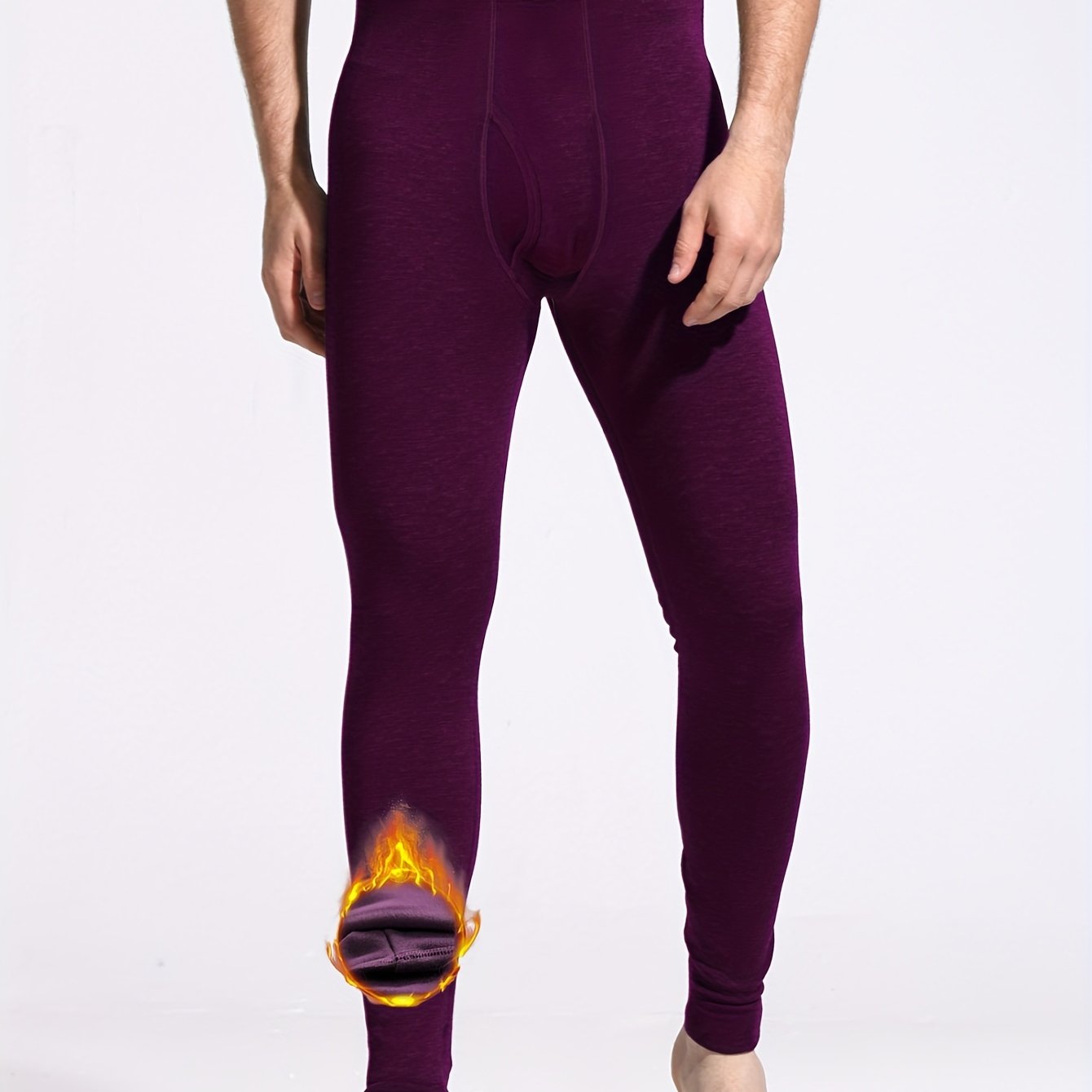 Men's Thermal Underwear, Women's Thermal Underwear, Thickened and Fleece  Thermal Suits for Women, Slim Fit Autumn Clothes and Long Pants (Purple  Large) : : Clothing, Shoes & Accessories
