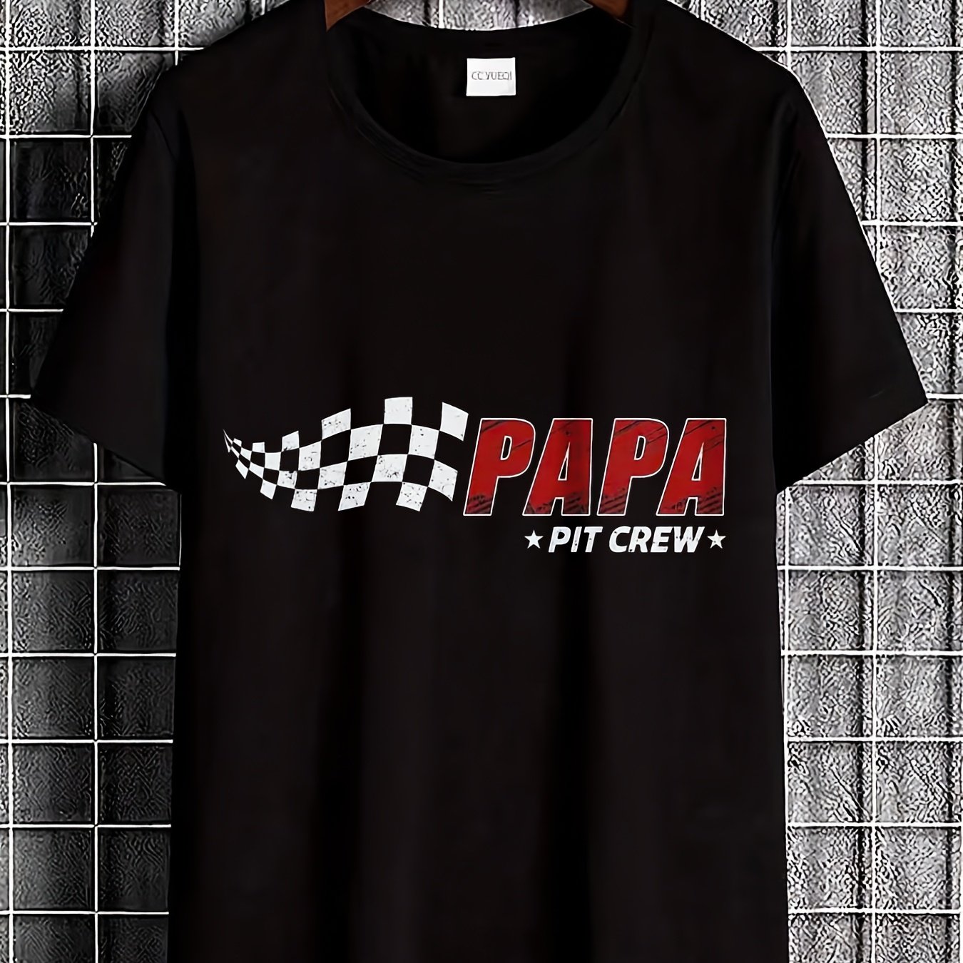 Men's Racing T-shirt & Graphic - Casual Round Neck Tee Suitable For Car Enthusiasts, Gifts For Fathers, Wear, Machine Washable For Racing Fans And Apparel