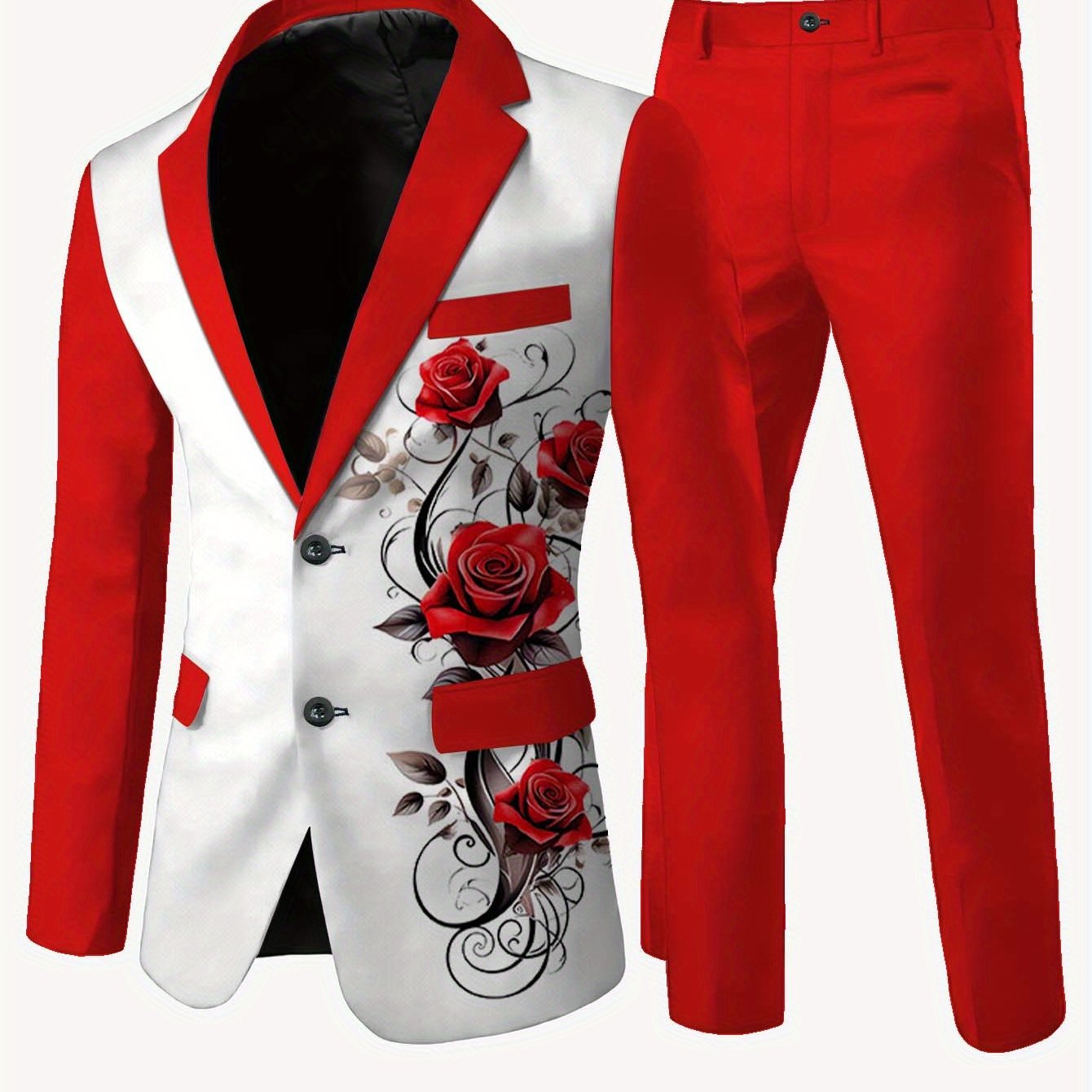 TEMU Completo Elegante Casual da con Stampa e Senza Ferro Gamma
