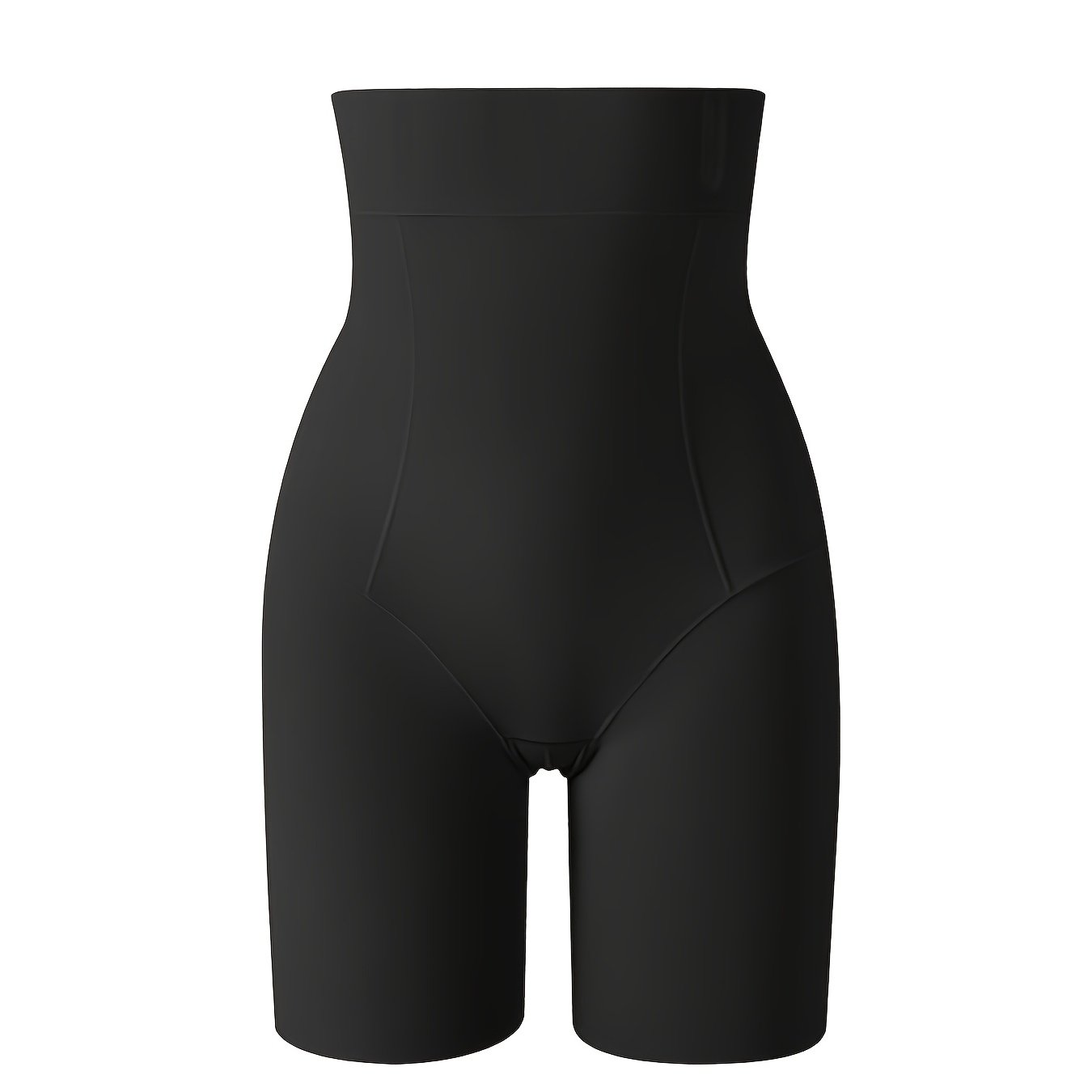 Image of Sharicca High-waist Tummy Control And -lifting Workout Shorts, Anti-rolling Seamless Waist-cinching Pants, Leggings For Fitness/yoga/light Exercise