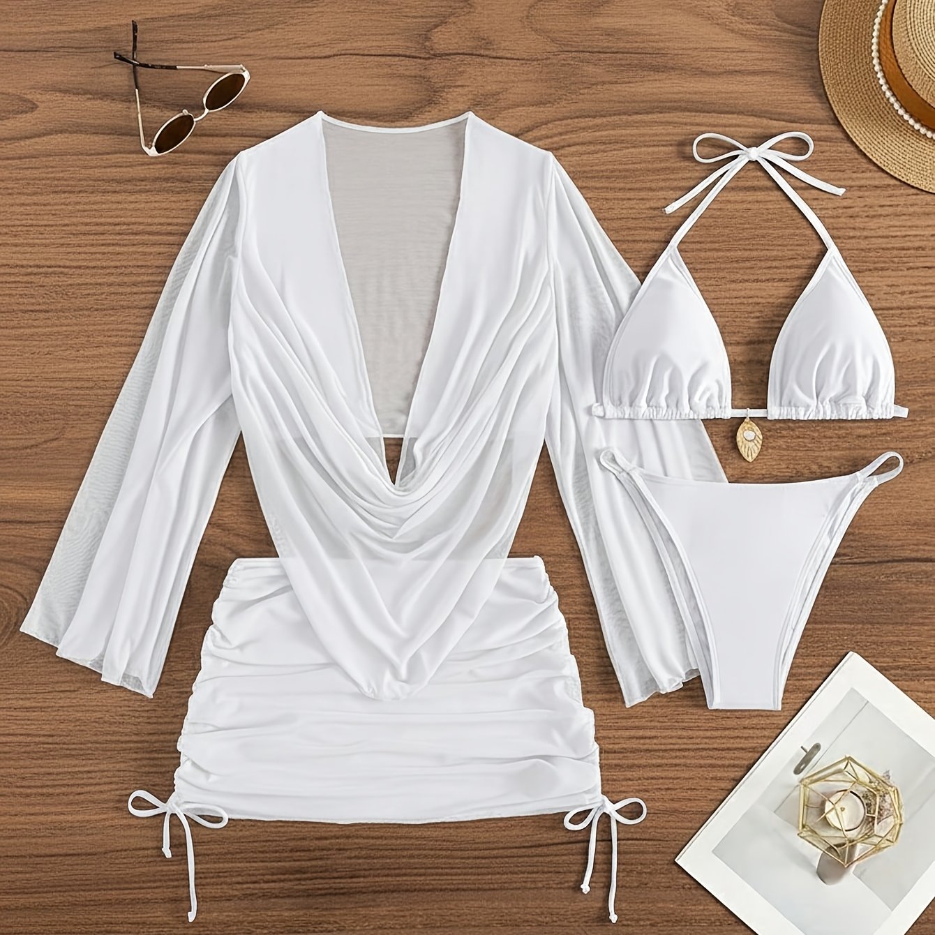 Fashion Sexy 4pcs Bikini Set