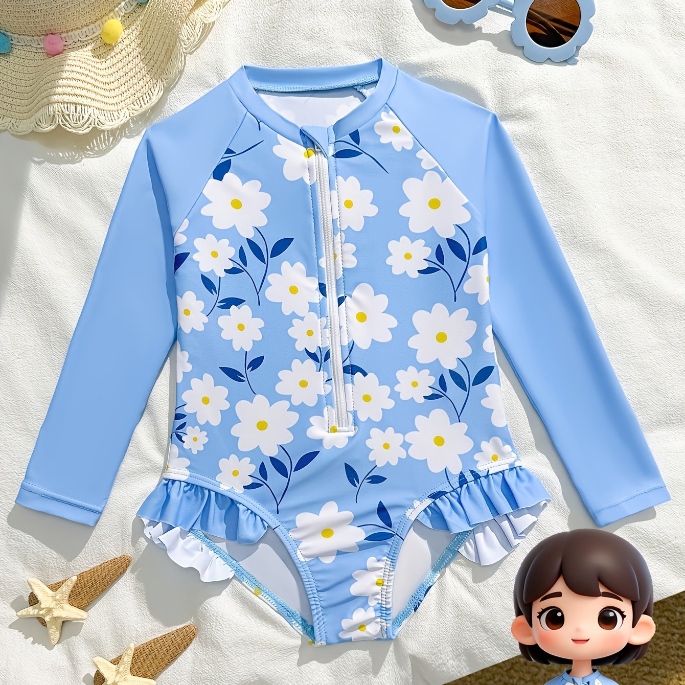 Fashion Girls' One-piece Swimsuit Swimming Pool