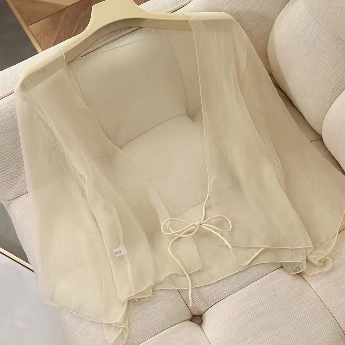 TEMU Gonne estive scialli e cardigan da spiaggia in chiffon, abbigliamento da donna, camicie corte e per , cappotti sottili, bluse a maniche lunghe