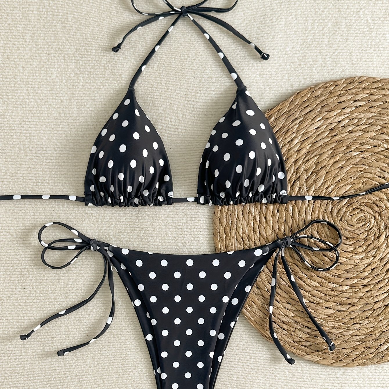Dopamine Print 2pcs Bikini Set, Sexy And Hot Swimwear For Women