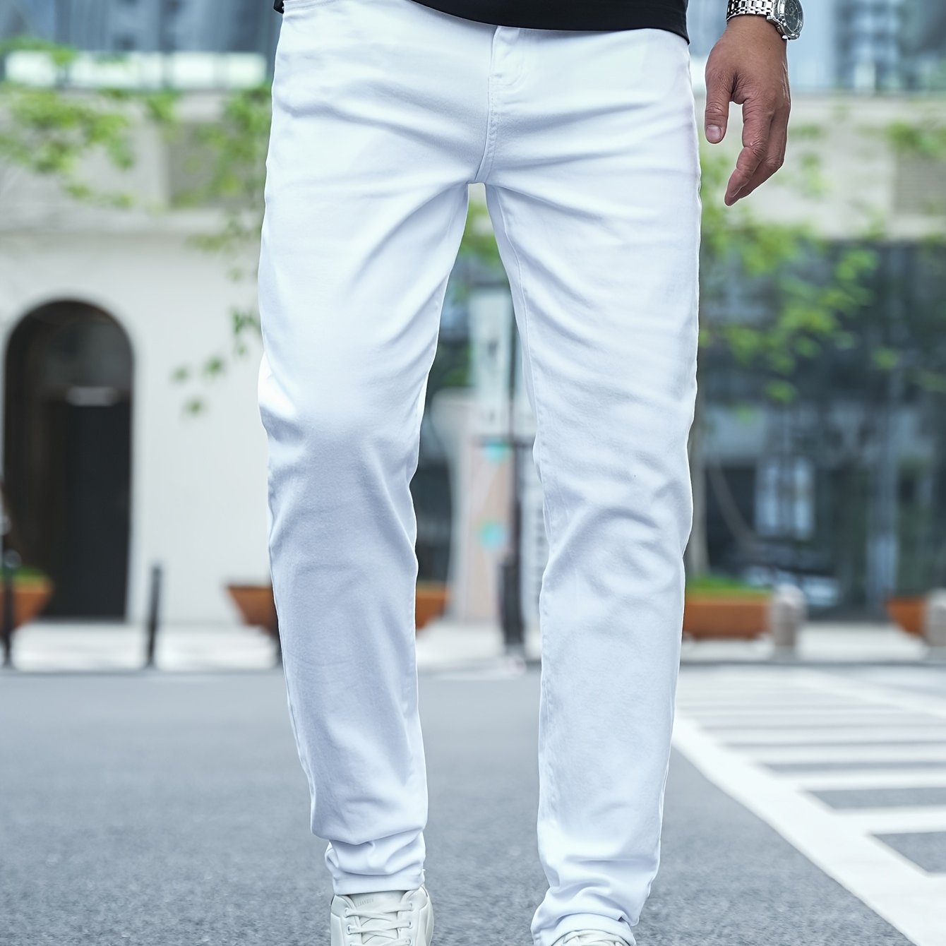 Men's Casual -fit Jeans - Basic Versatile Men's Jeans, Suitable For