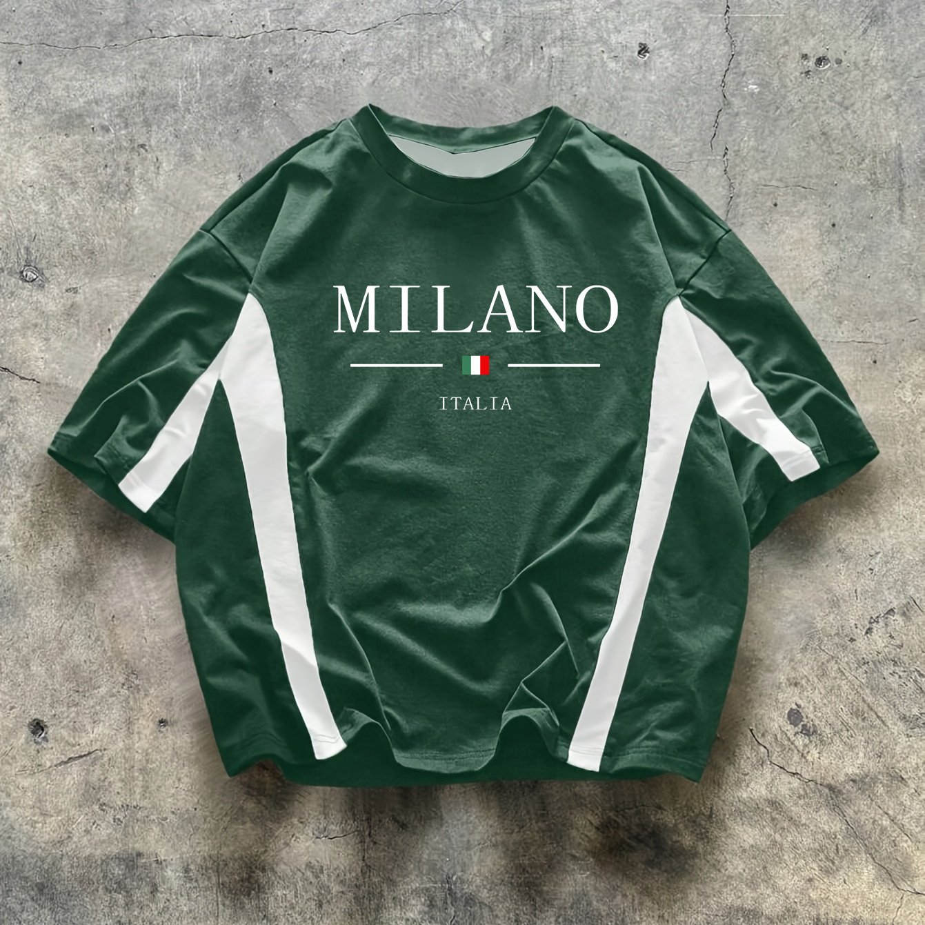 TEMU [printed Design-not Textured] Spring Summer 's Short Sleeve T-shirt Effect Game Merchandise Short Sleeve Trendy Brand Top