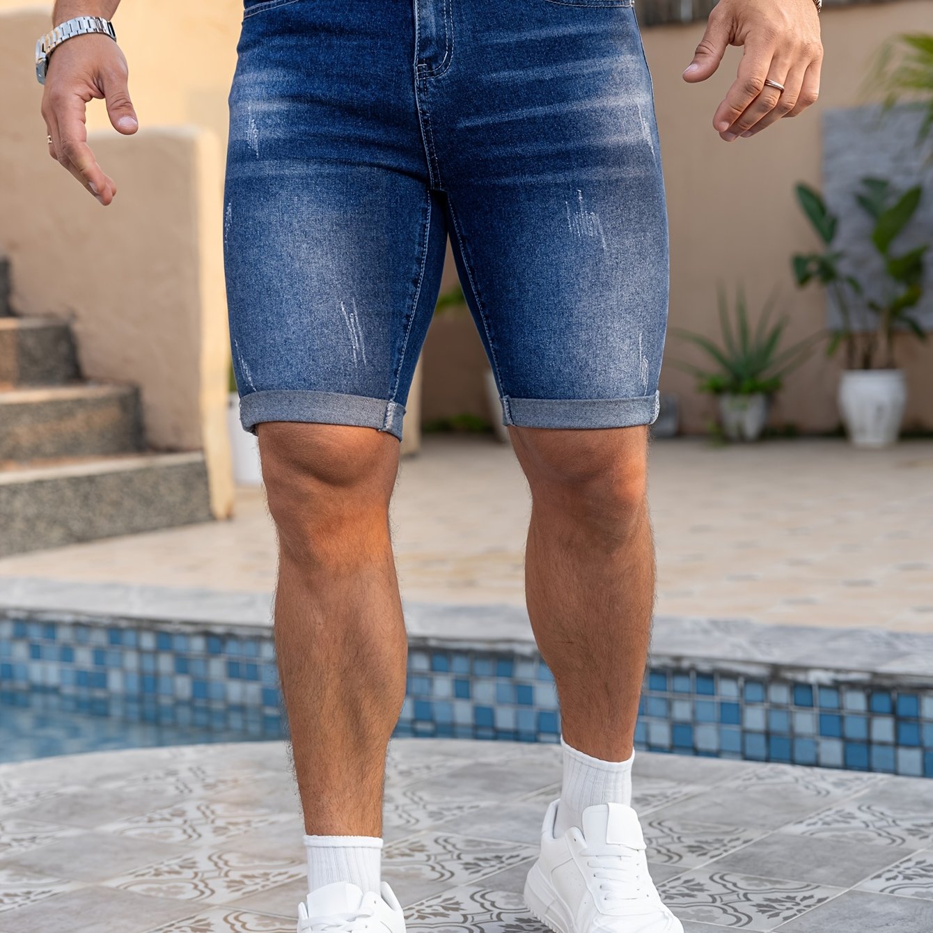 Men's Denim Shorts