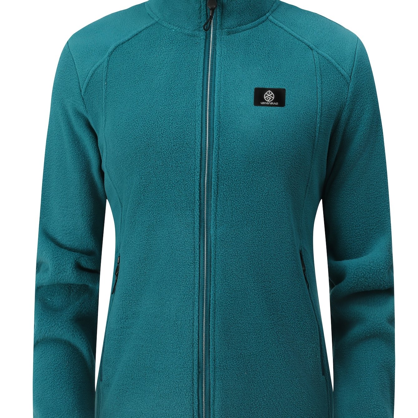 TEMU Spring/autumn Women's Loose-fit Thin Jacket For Outdoor S, Mountaineering, And, Solid Color Short Casual Breathable Fashionable Versatile Jacket