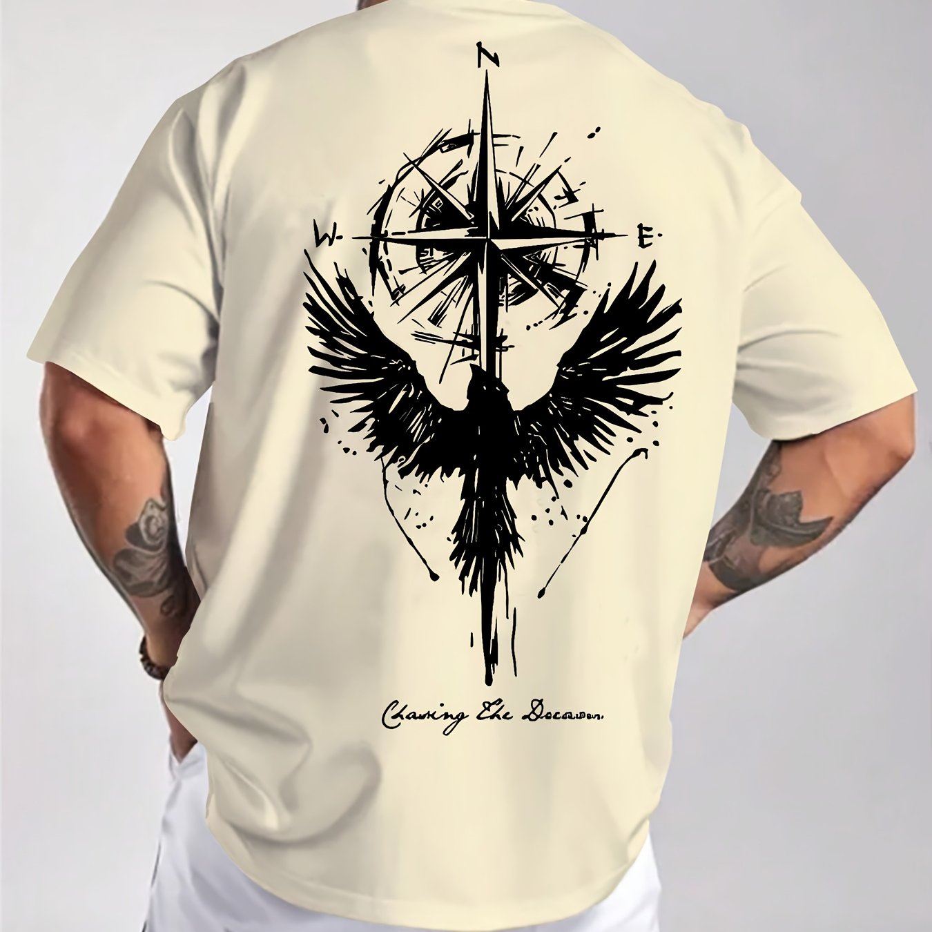 Men's Summer Short Sleeve Printed T-shirt