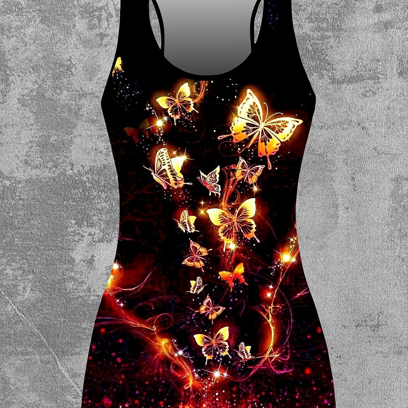 TEMU Western Women's Spring/summer New Strapless Top With Shimmering Pattern