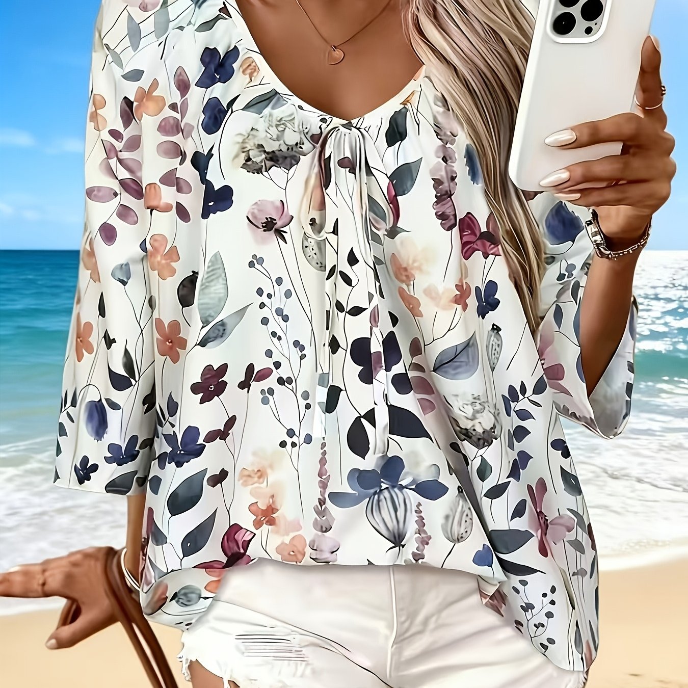 TEMU Plus Size Elegant Shirt