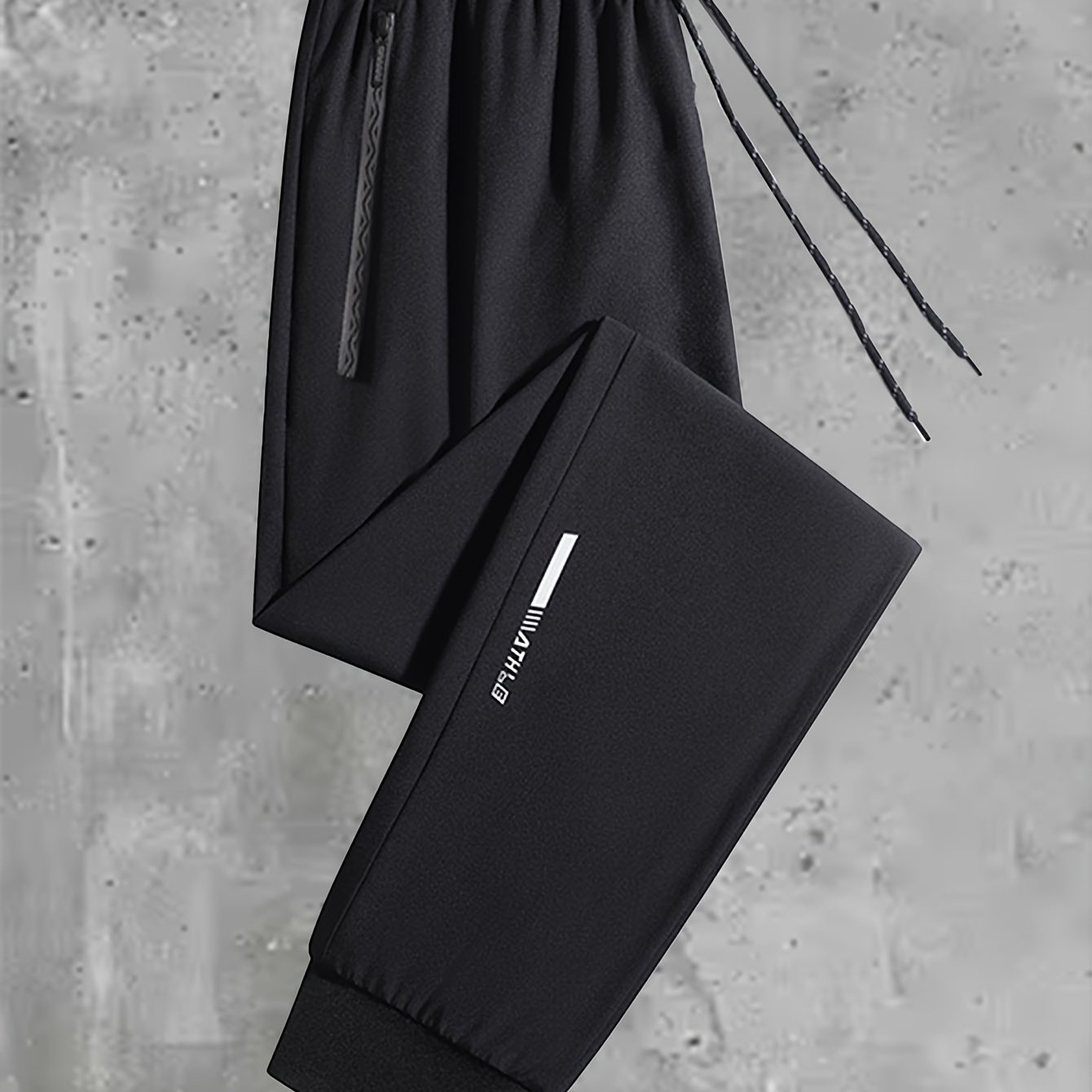 TEMU A Single Piece Of The [gengyuan Shi Obm] Men's Stylish And Trendy New Long Pants, Made From Comfortable Fabric, Featuring Pockets And A