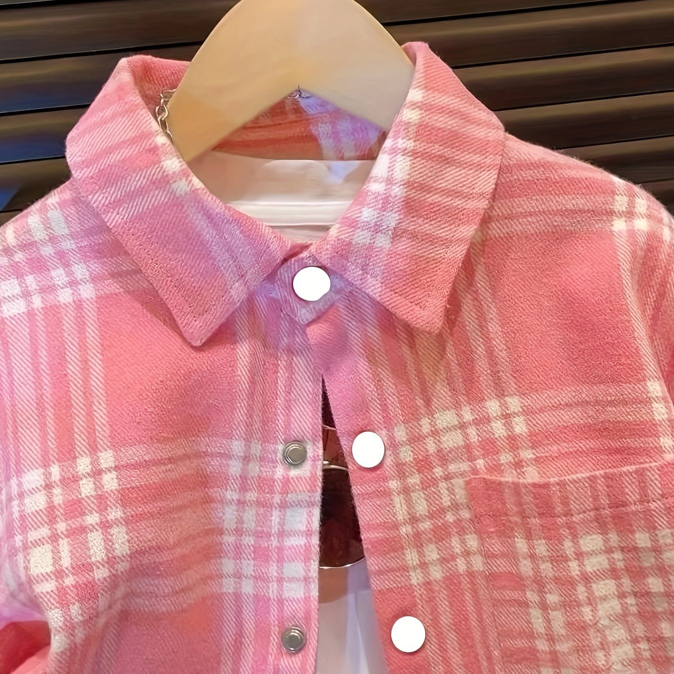 Breathable And Comfortable Girls' Shirt, Versatile And Stylish Korean Fashion Top For And Shopping