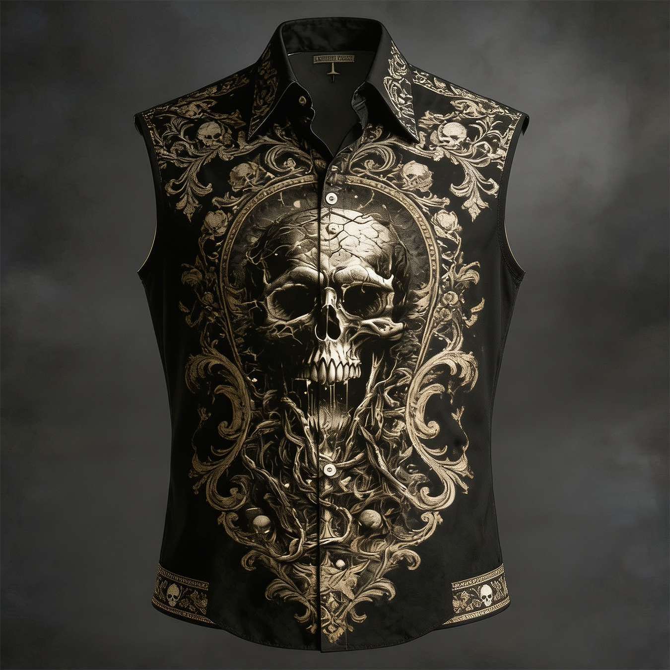 Plus-size Men's Vesttrendy And Fashionable Vestmen's Vestcasual Slim-fit Sleeveless Gym Shirtcasual Vestsummer Shirteveryday Wear, Plus Size