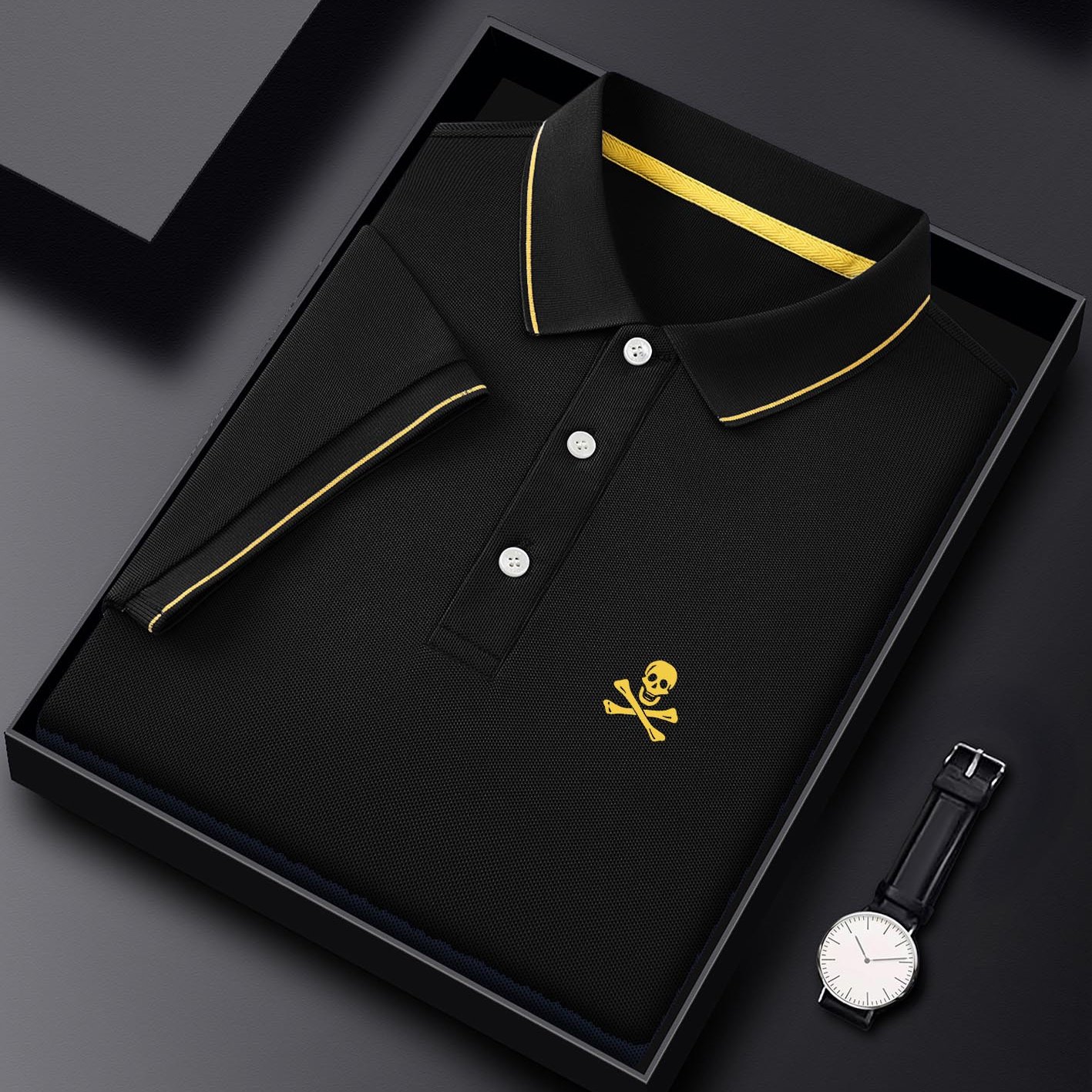 E-shop Tiliya präsentiert 287 neue, klassische, trendige und bequeme Herren-Poloshirts mit leichtem Stretch und geradem Schnitt, für Golf und Laufen.
