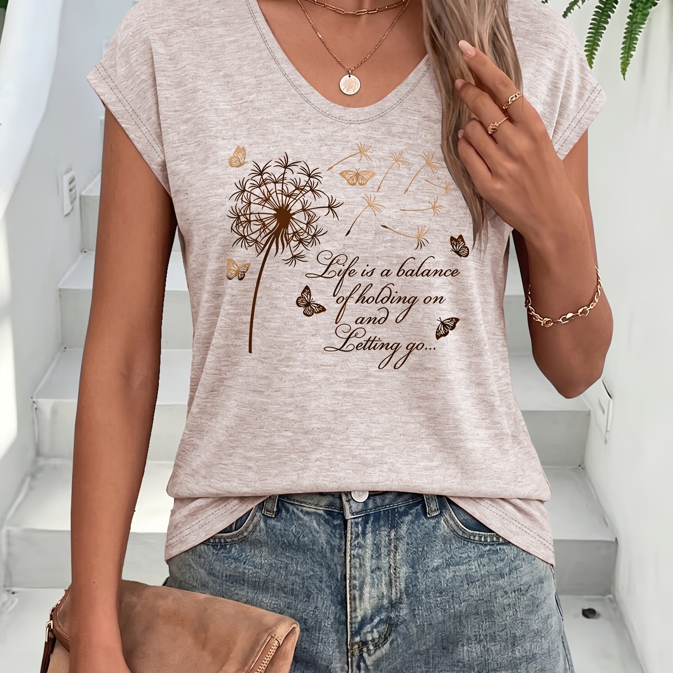 TEMU Patterned V-neck Sleeveless Top, In Multiple Colors Suitable For Everyday And Special Occasions, Women's Summer Clothing