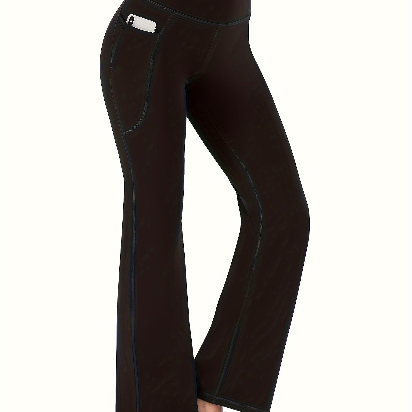 Pants Pocket Long Trousers Athletic Casual Leggings Women's Pants