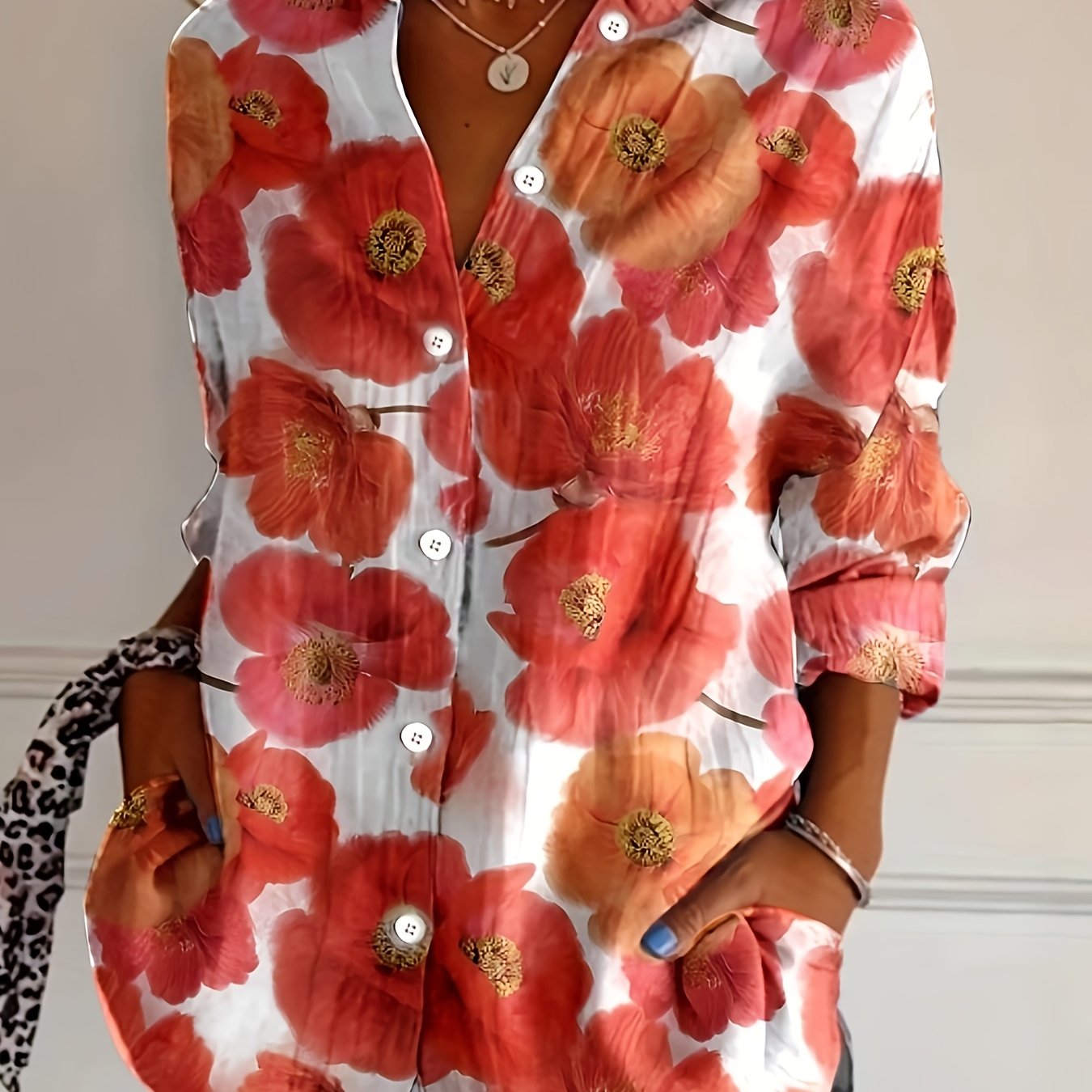 Fashion Women's Spring/summer Shirt Top