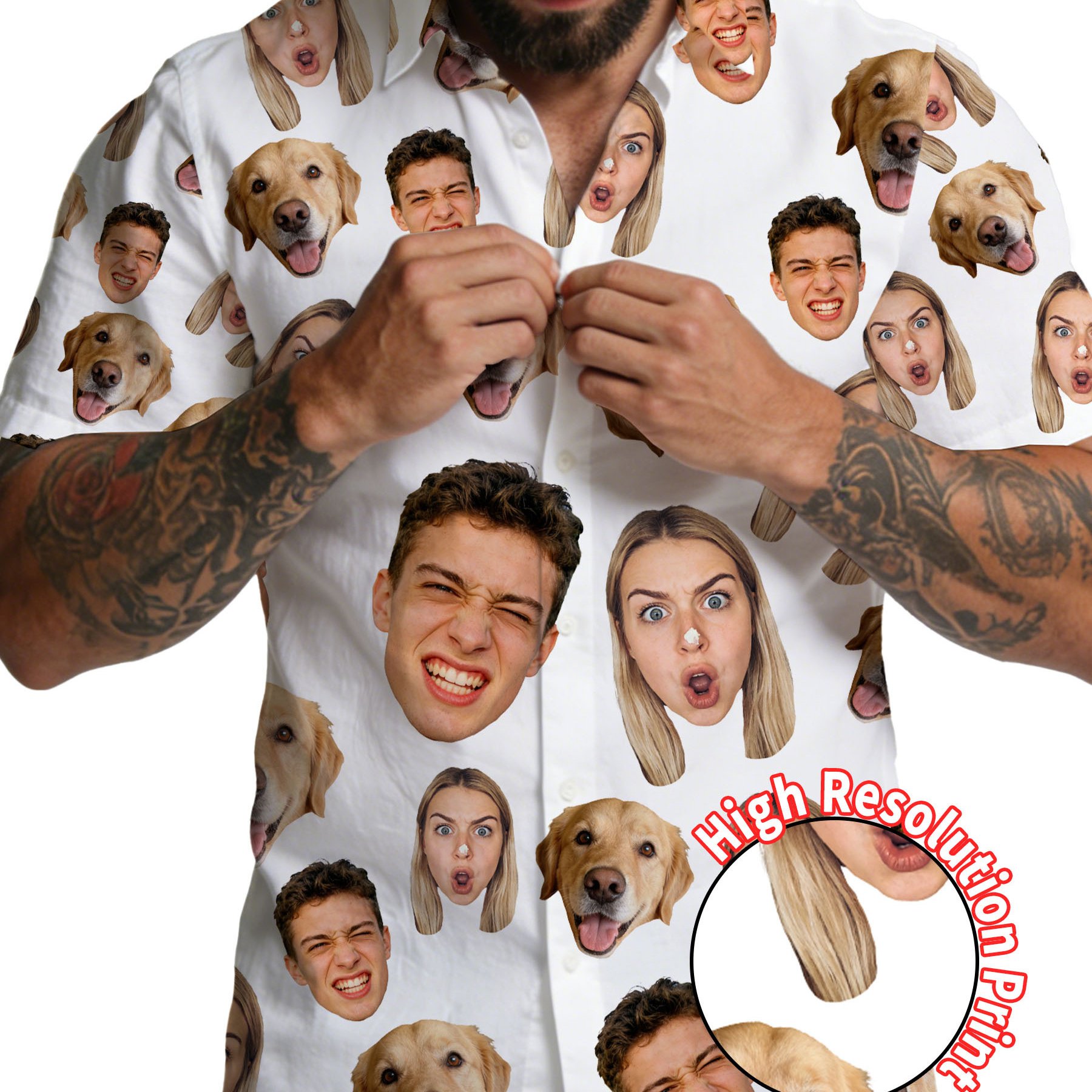 TEMU Custom Men's Hawaiian Shirts, Custom Made From Images, Shirts, Stylish Men's Tops | Hawaiian Shirts, Beach Vacation, Leisure, Parties, Dates |