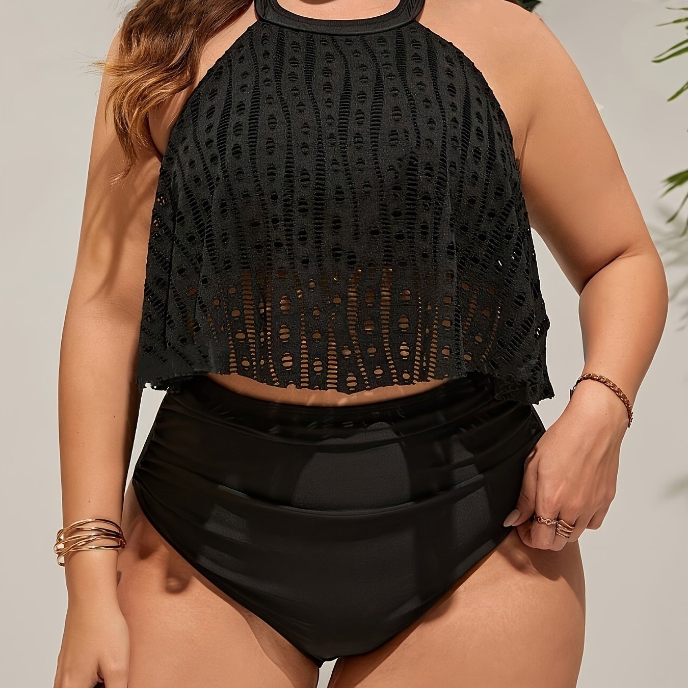 Tankini Plus Size Swimsuit