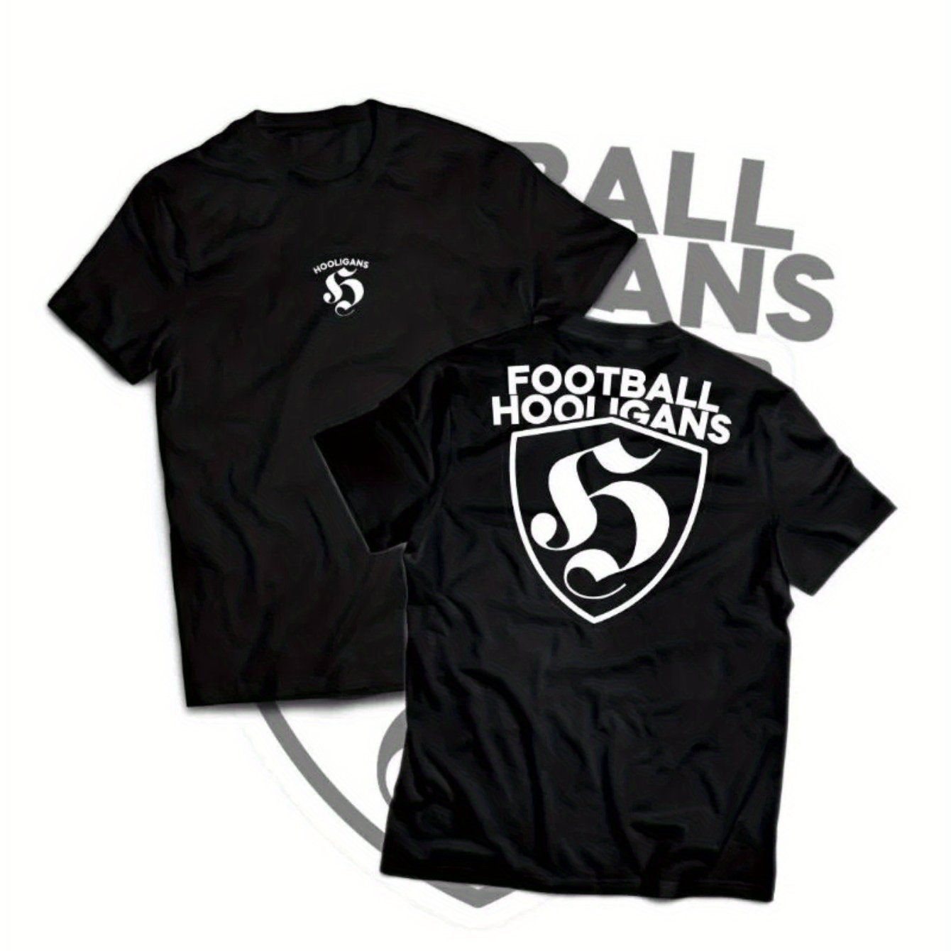 Image of T-shirt Men Football Shirt Supporter Holigans Fashion Short Sleeves Women