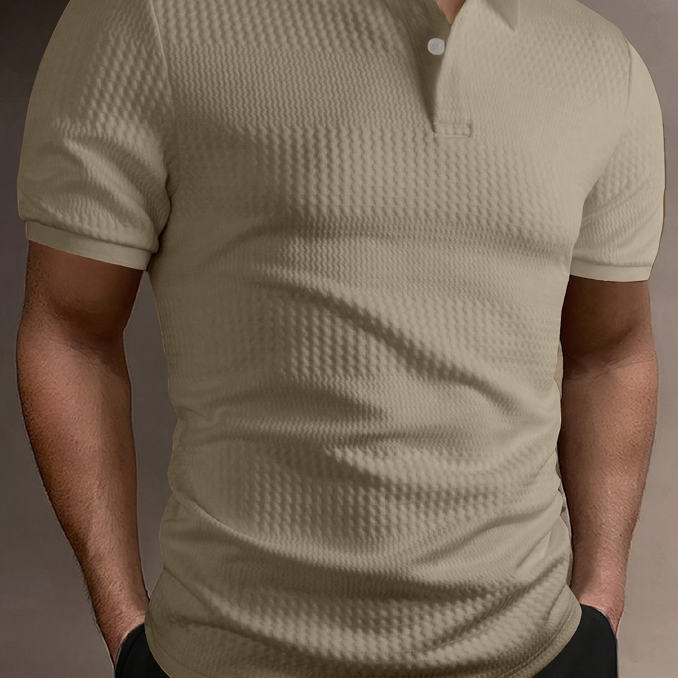 TEMU Men's Casual Shirt Wrinkle-resistant
