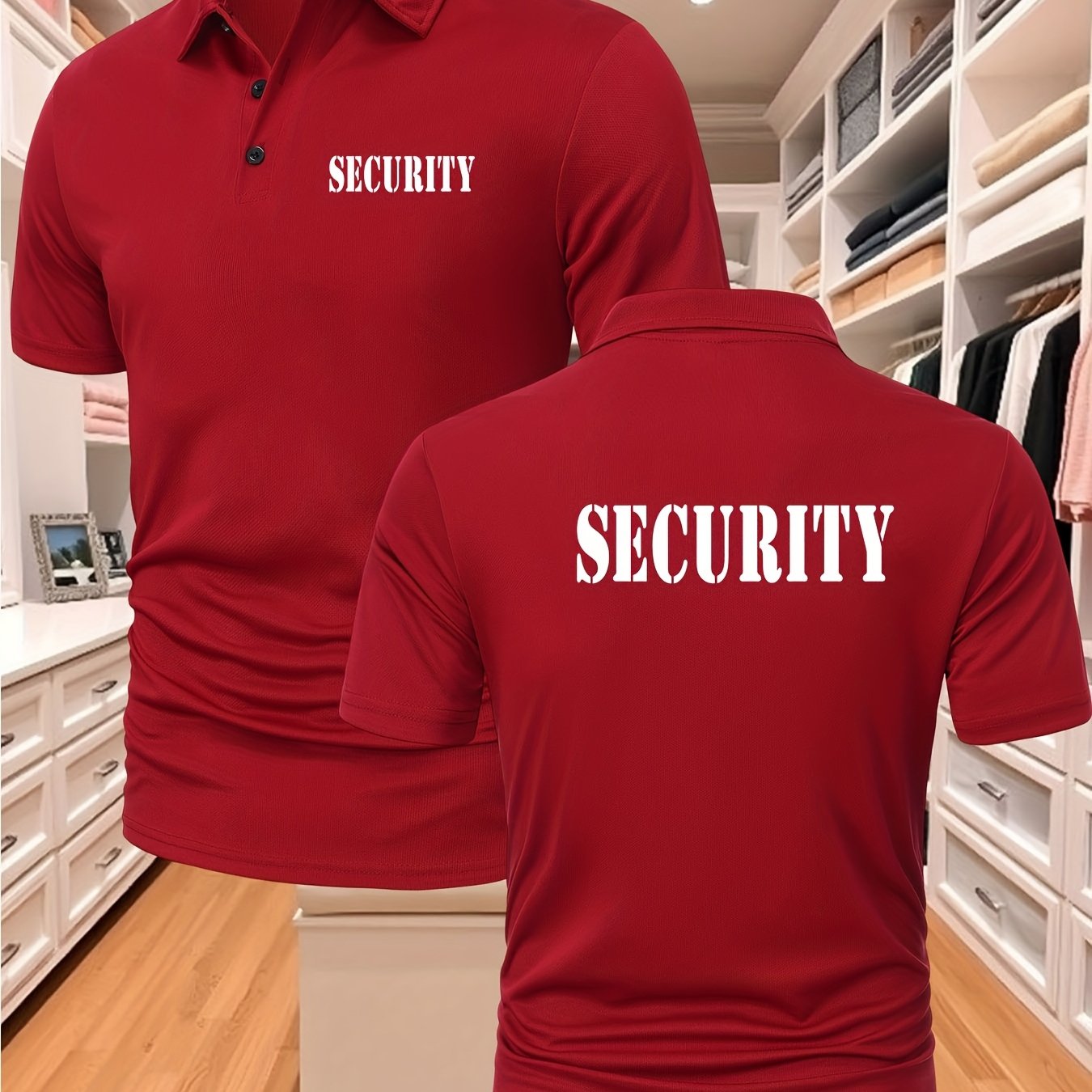TEMU Men's Casual Sports Patterned Print Security, Made From Soft Regular Stretch Fabric, For Summer, Comfortable For Casual Wear, Patterned