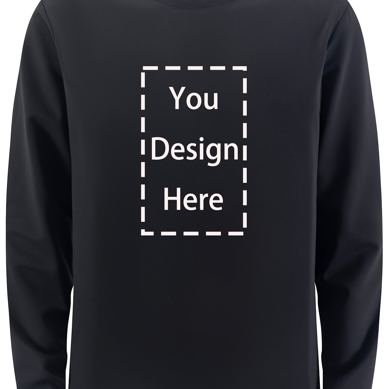 TEMU Men's Long Sleeve Printed T-shirt