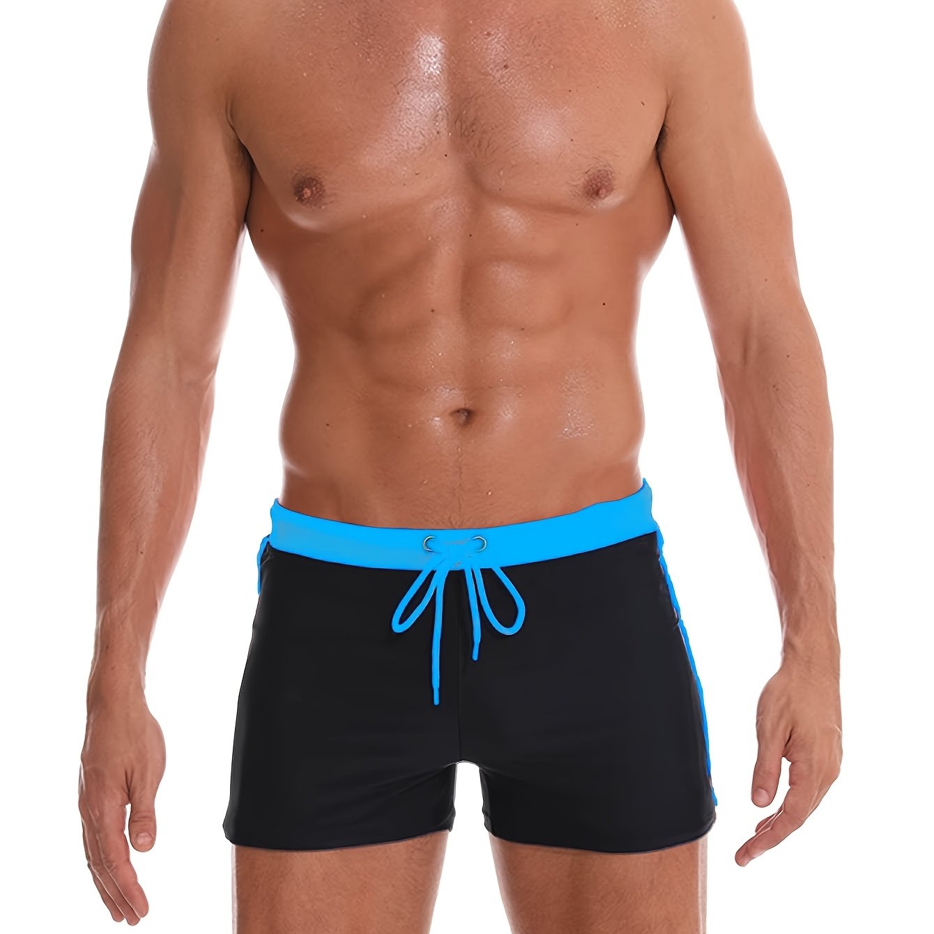 Swimming Trunks 's Sports Swimming Trunks Comfortable Quick-drying Fabric Beach Vacation Swimming Trunks